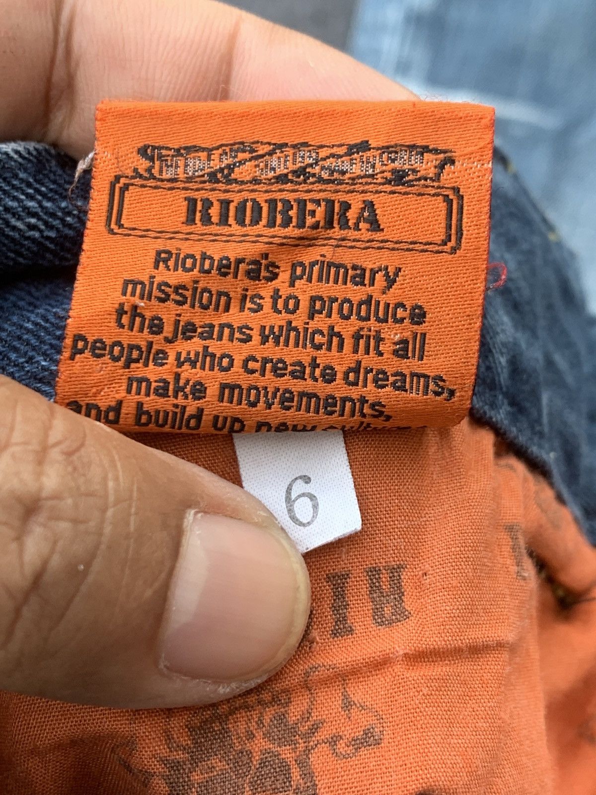 Japanese Brand Riobera Embroidered Flare Jeans Vintage Japanese Denim Size US 32 / EU 48 - 9 Thumbnail