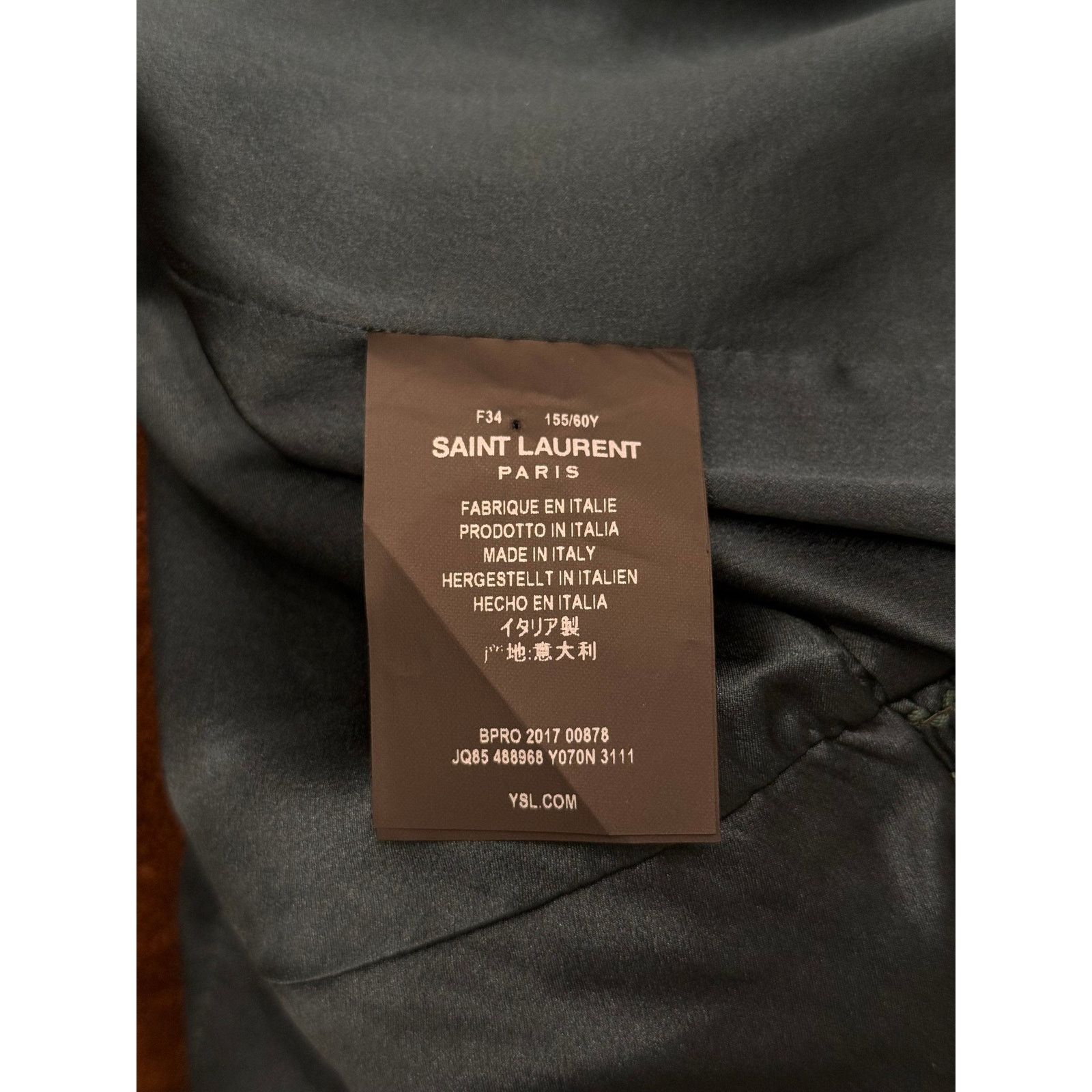 Saint Laurent Paris 2017 Saint Laurent asymmetric draped ruffle skirt Size 25" / US 0 / IT 36 - 7 Thumbnail