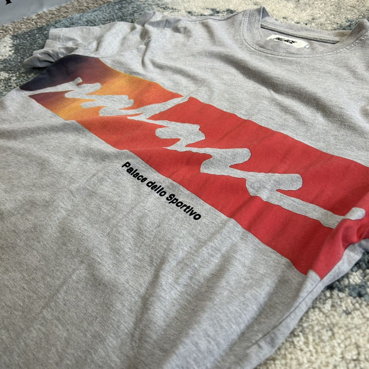 Palace SPRiNG 2020 PALACE SKATEBOARDS CATCH DAS FADE TEE HEATHER Size US L / EU 52-54 / 3 - 3 Thumbnail