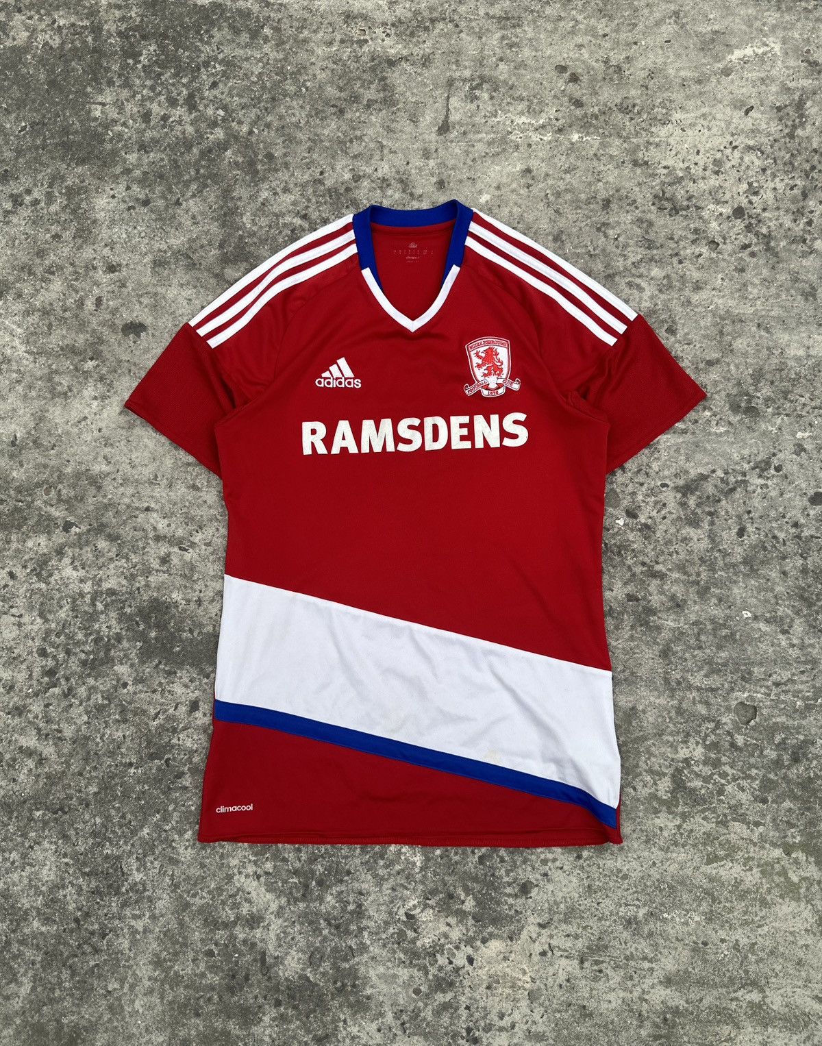 Adidas Vintage Adidas Middlesbrough Soccer Jersey Streetwear Rare S Size US S / EU 44-46 / 1 - 1 Thumbnail