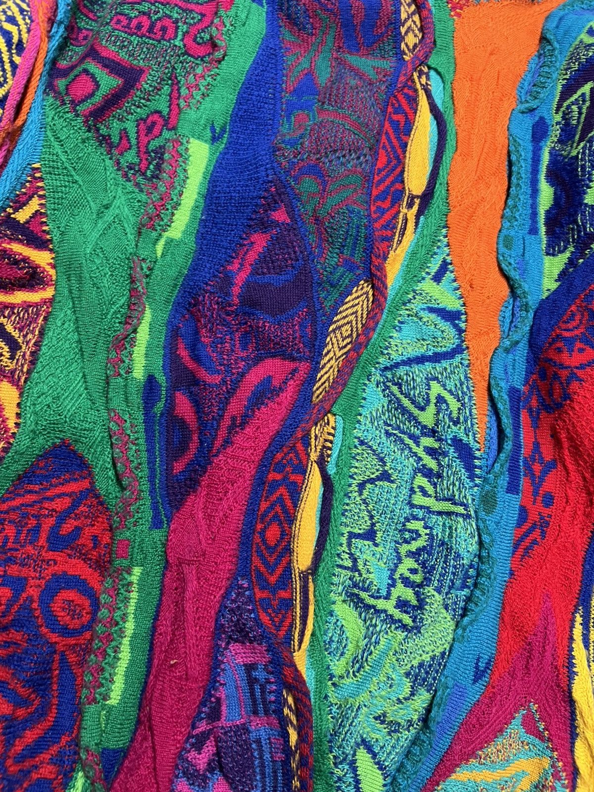 Coogi Super rare 🔥 coogi multicolor 3d sweater Size US M / EU 48-50 / 2 - 8 Thumbnail