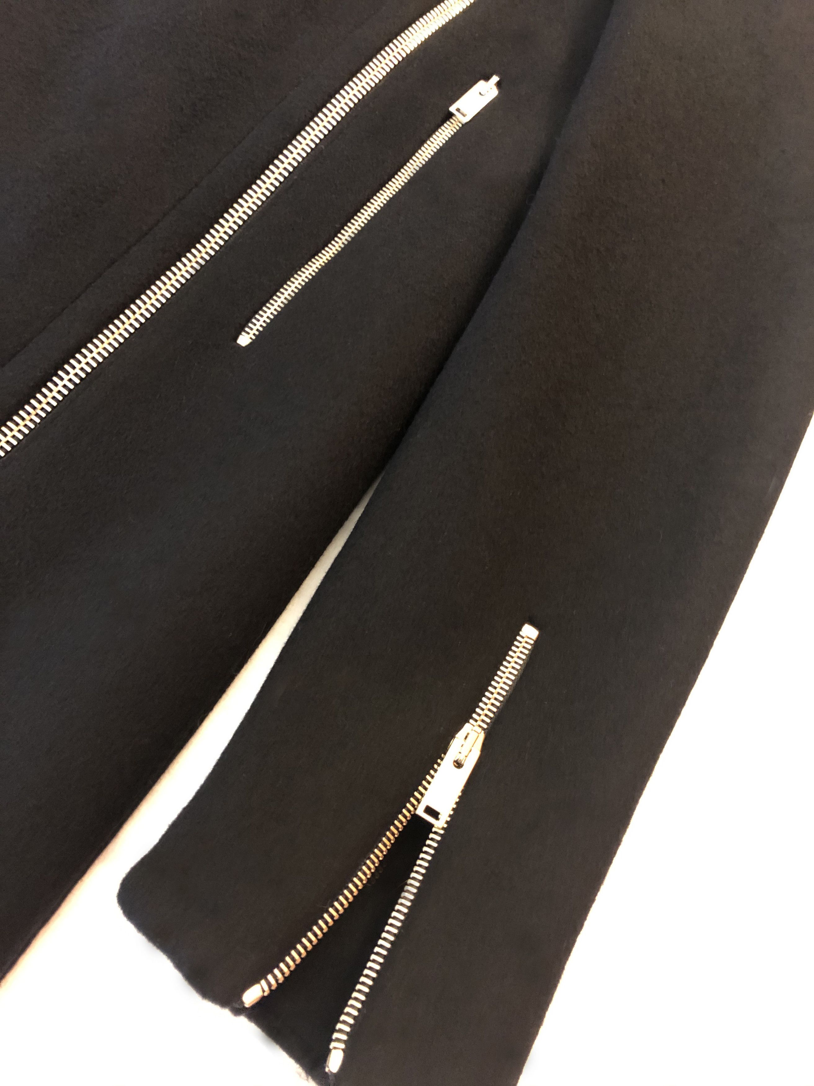 Stella McCartney Stella McCartney Rare Wool Coat with Zippers Size S / US 4 / IT 40 - 3 Thumbnail