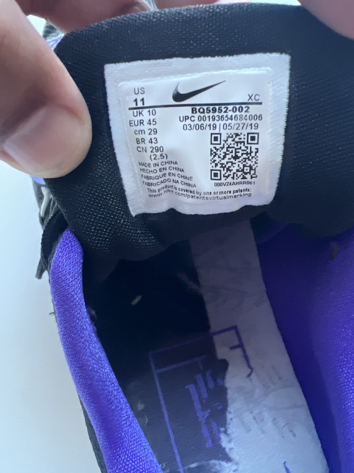 Nike Nike Air Zoom Vapor X Kyrie 5 US Open (2019) - Size 11 Size US 11 / EU 44 - 6 Thumbnail