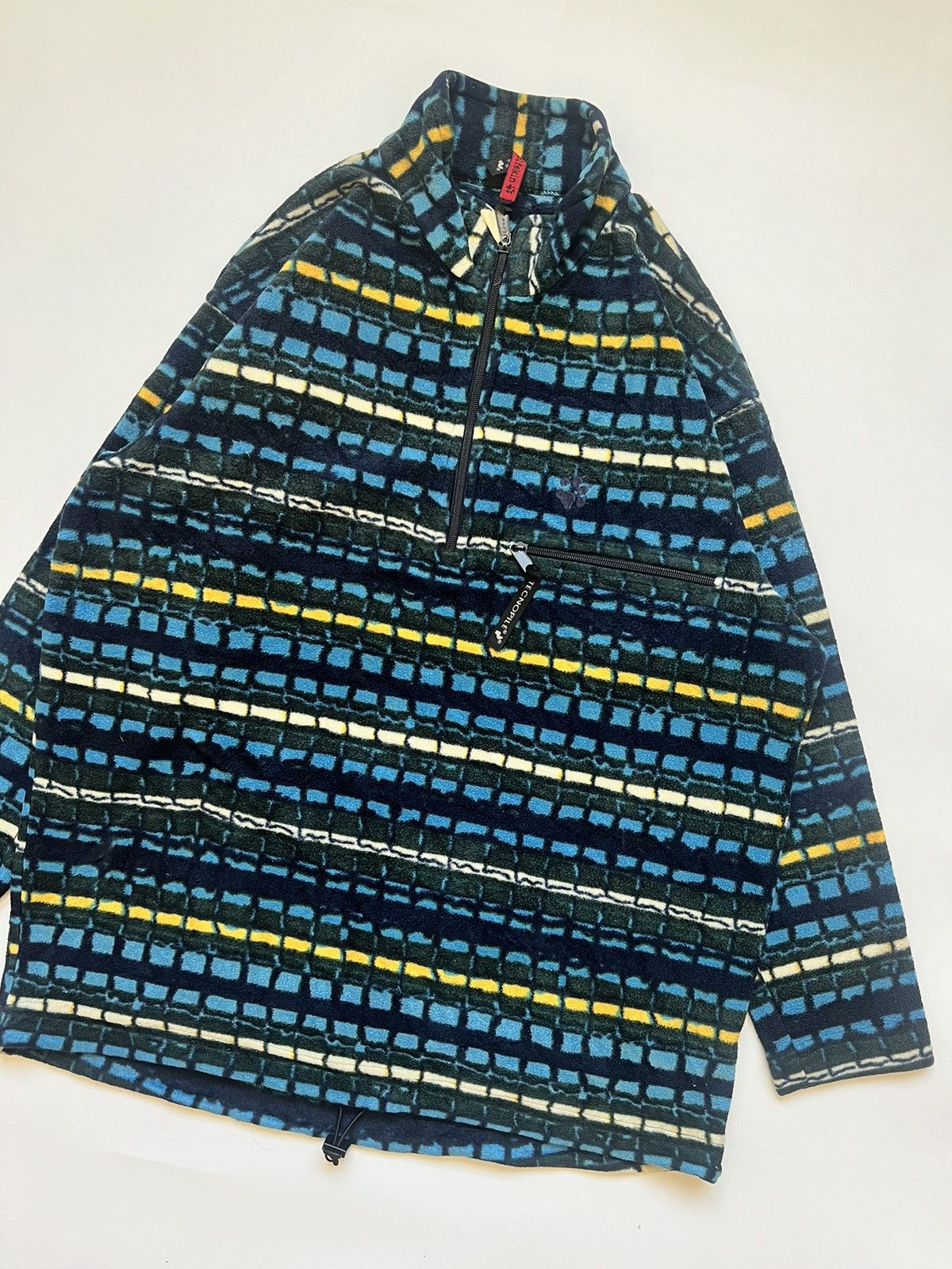 Jack Wolfskin × Japanese Brand Jack Wolfskin Tecnopile Fleece Native Navajo Half Zip Size US S / EU 44-46 / 1 - 4 Thumbnail