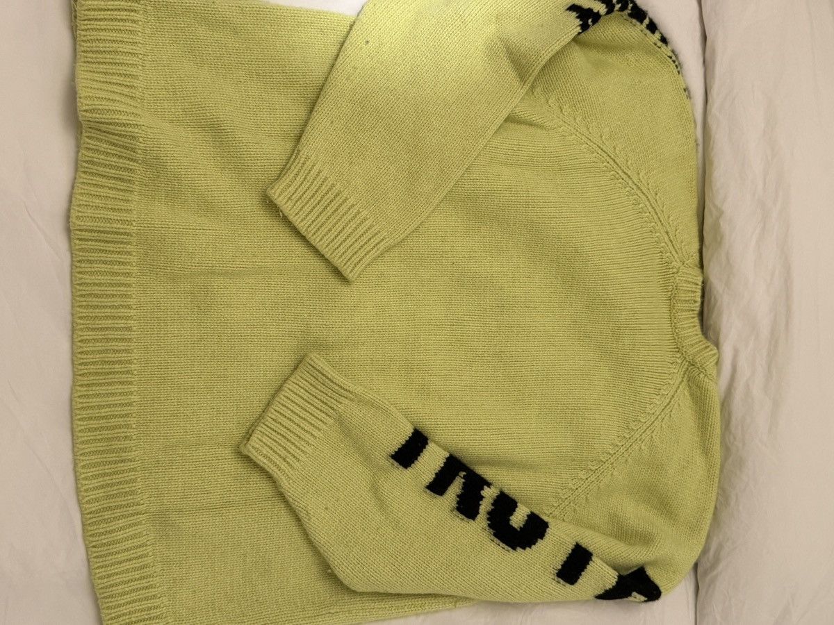 The Elder Statesman The Elder Statesman - Intarsia Cashmere Sweater - Green Size US L / EU 52-54 / 3 - 9 Thumbnail