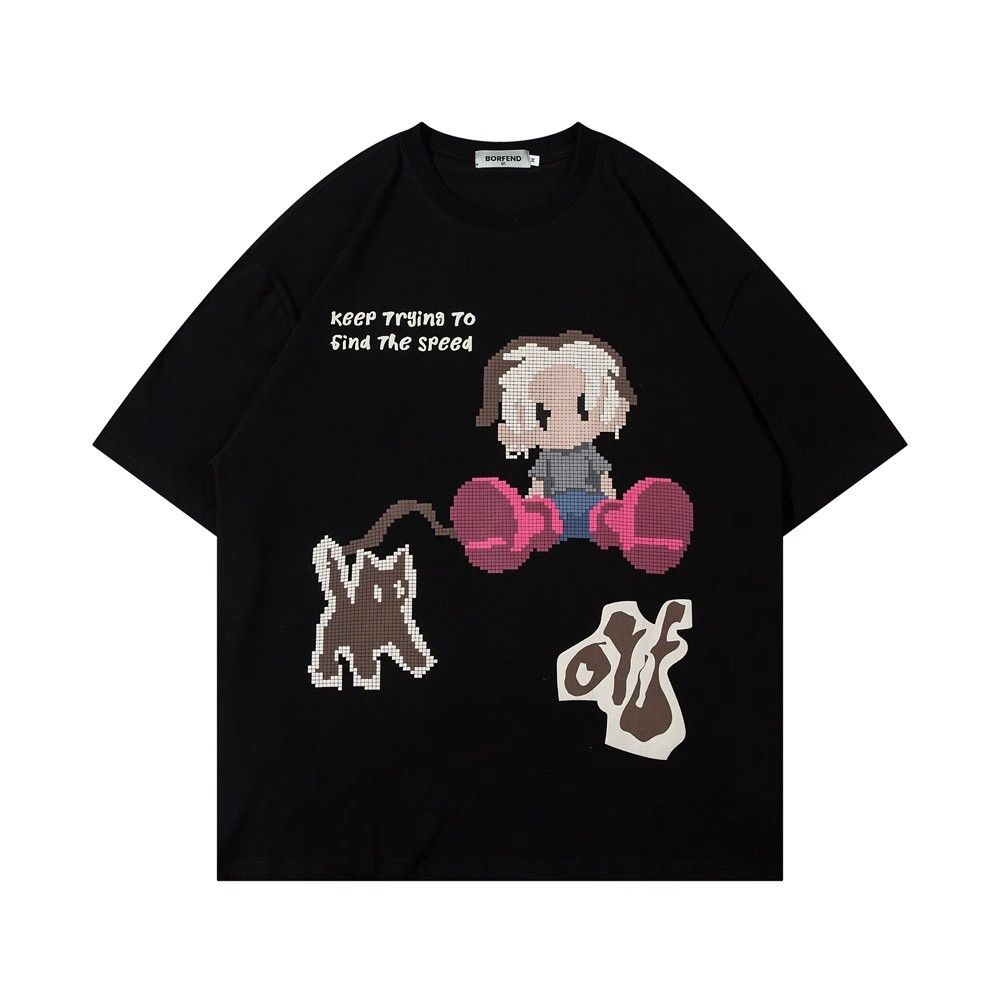 Japanese Brand × Vintage Funny cartoon anime print T-shirt Size US M / EU 48-50 / 2 - 1 Thumbnail