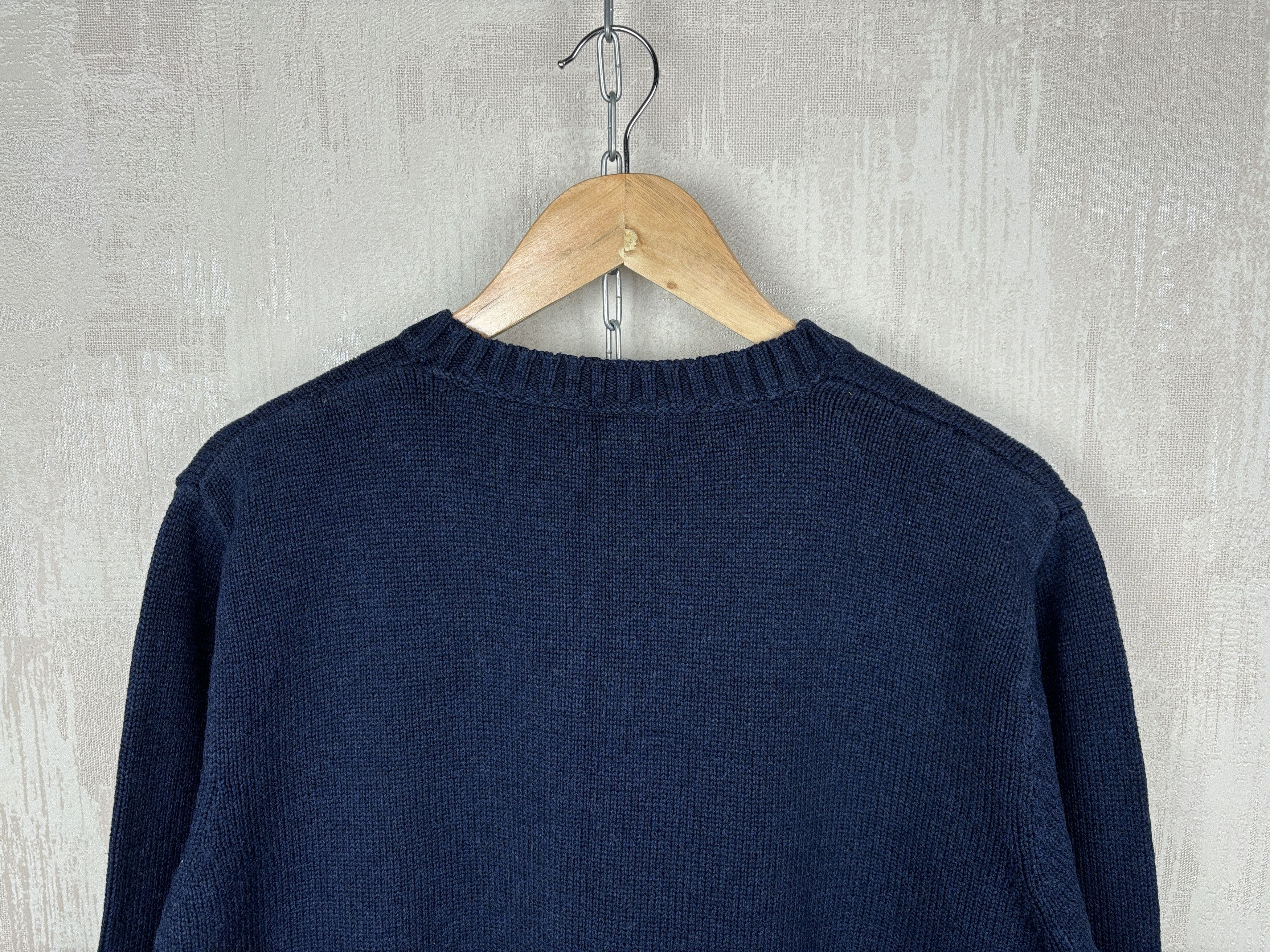 Gant × Vintage Gant Vintage Big Logo Knit Sweater Size US L / EU 52-54 / 3 - 13 Thumbnail