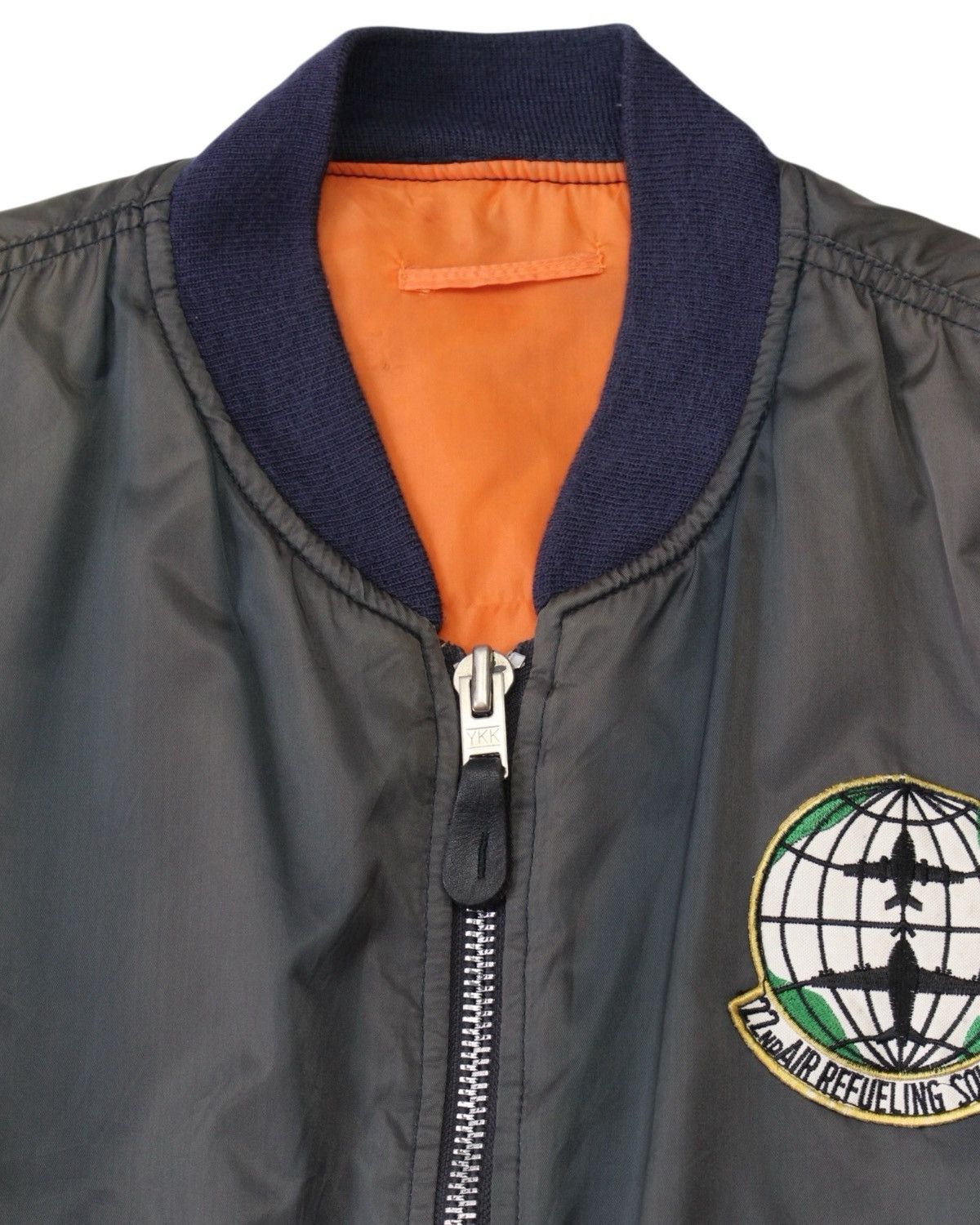 Alpha Industries MA-1 FLIGHT BOMBER JACKET 22ND AIR REFUELING SQUADRON PATCH Size US L / EU 52-54 / 3 - 3 Thumbnail
