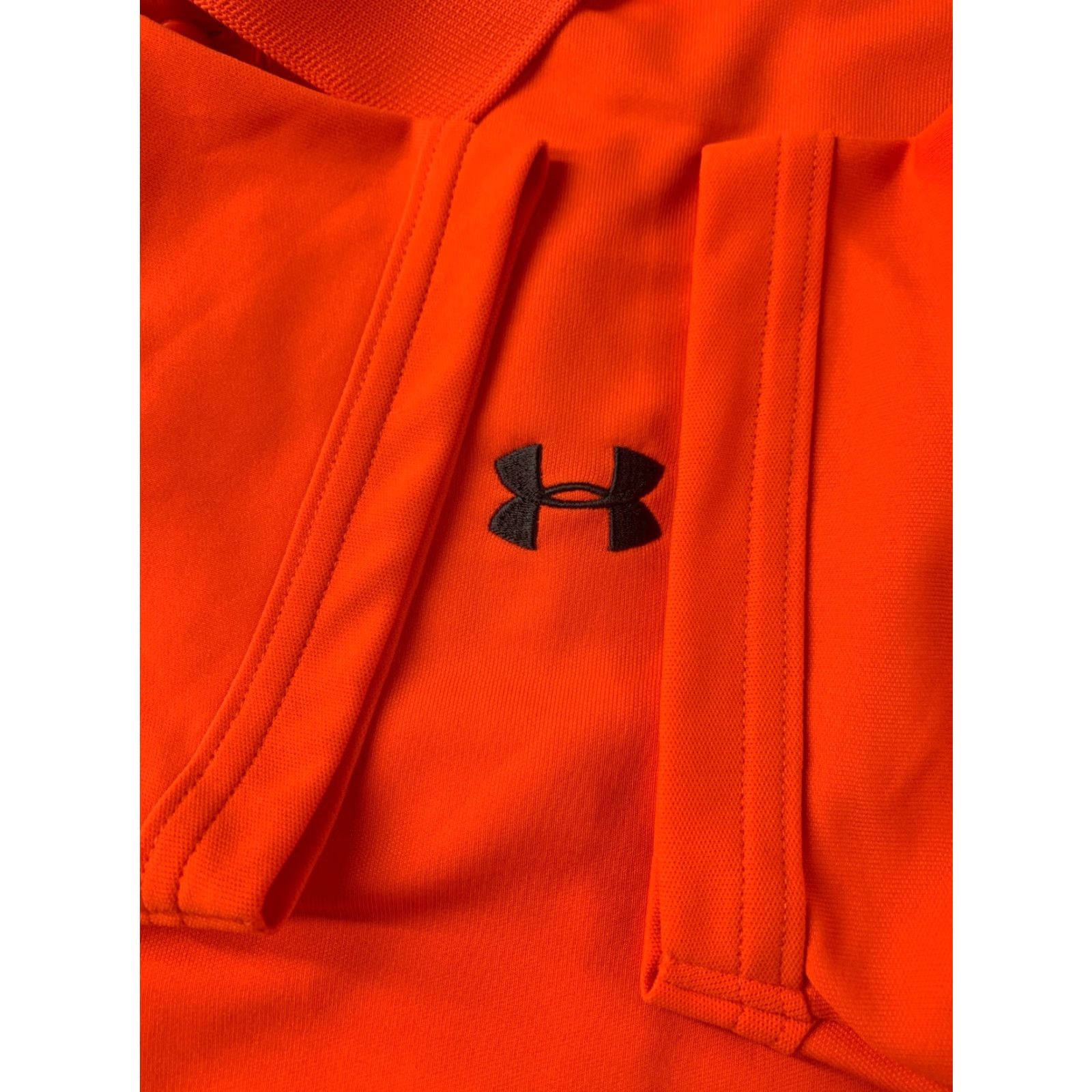 Under Armour UNDER ARMOUR HEATGEAR Polo Shirt Men S Orange 2018 Training Jersey Classic Short Sleeve Polo Size US S / EU 44-46 / 1 - 5 Thumbnail
