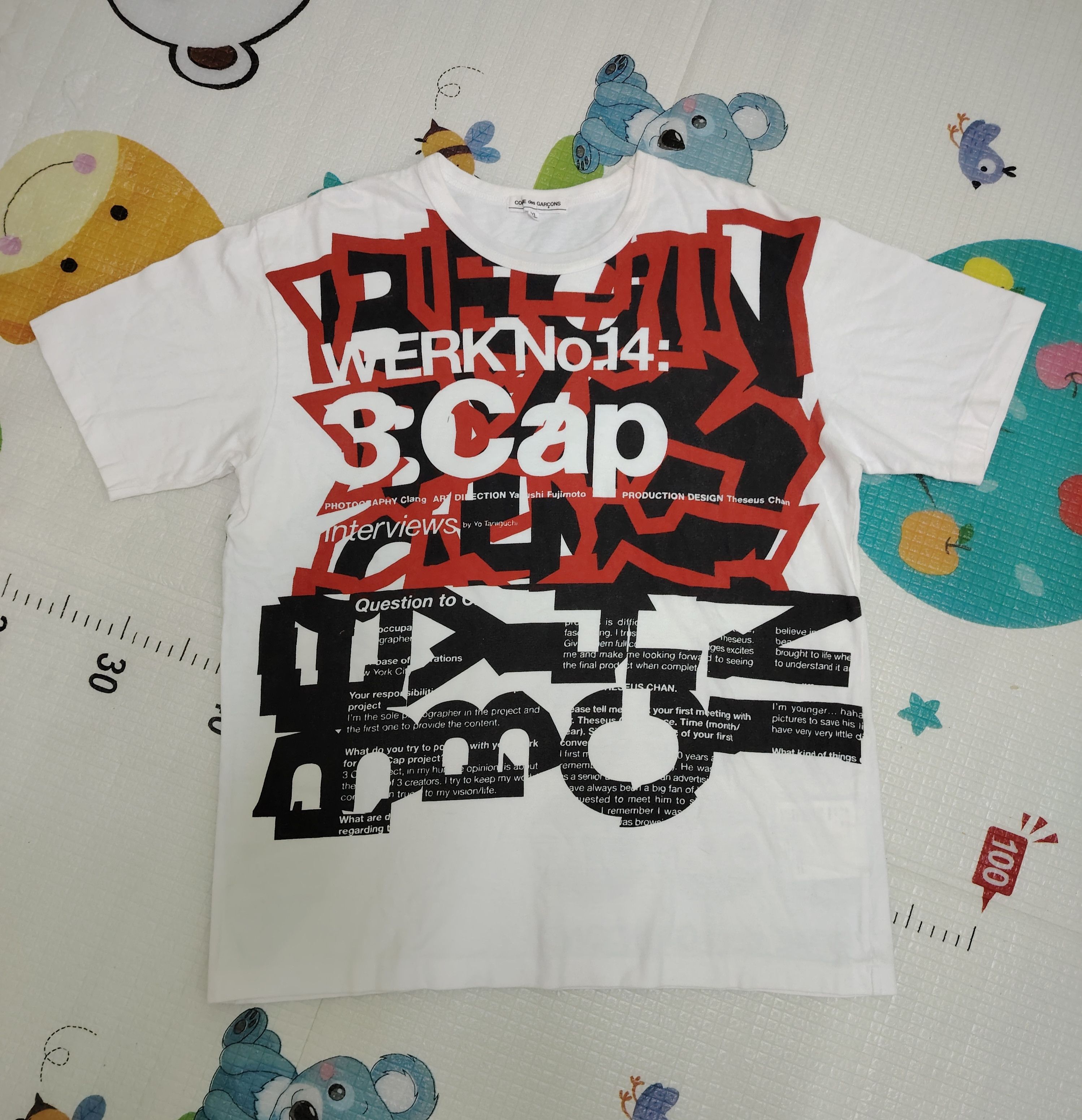 Comme des Garcons Comme des Garçons CDG Design T-shirt Size US XL / EU 56 / 4 - 3 Thumbnail