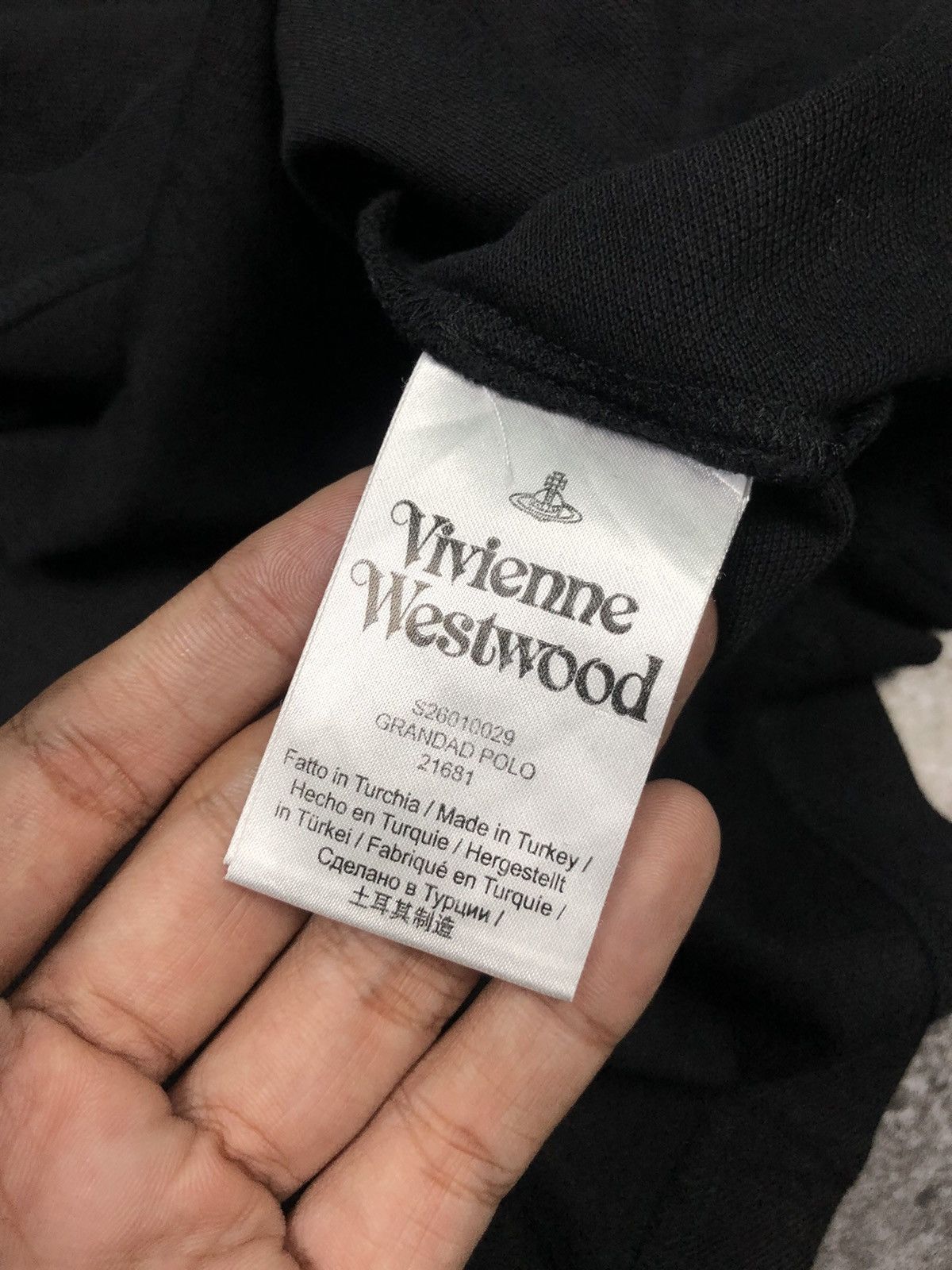 Vivienne Westwood VIVIENNE WESTWOOD Black T-shirt Size US L / EU 52-54 / 3 - 6 Thumbnail
