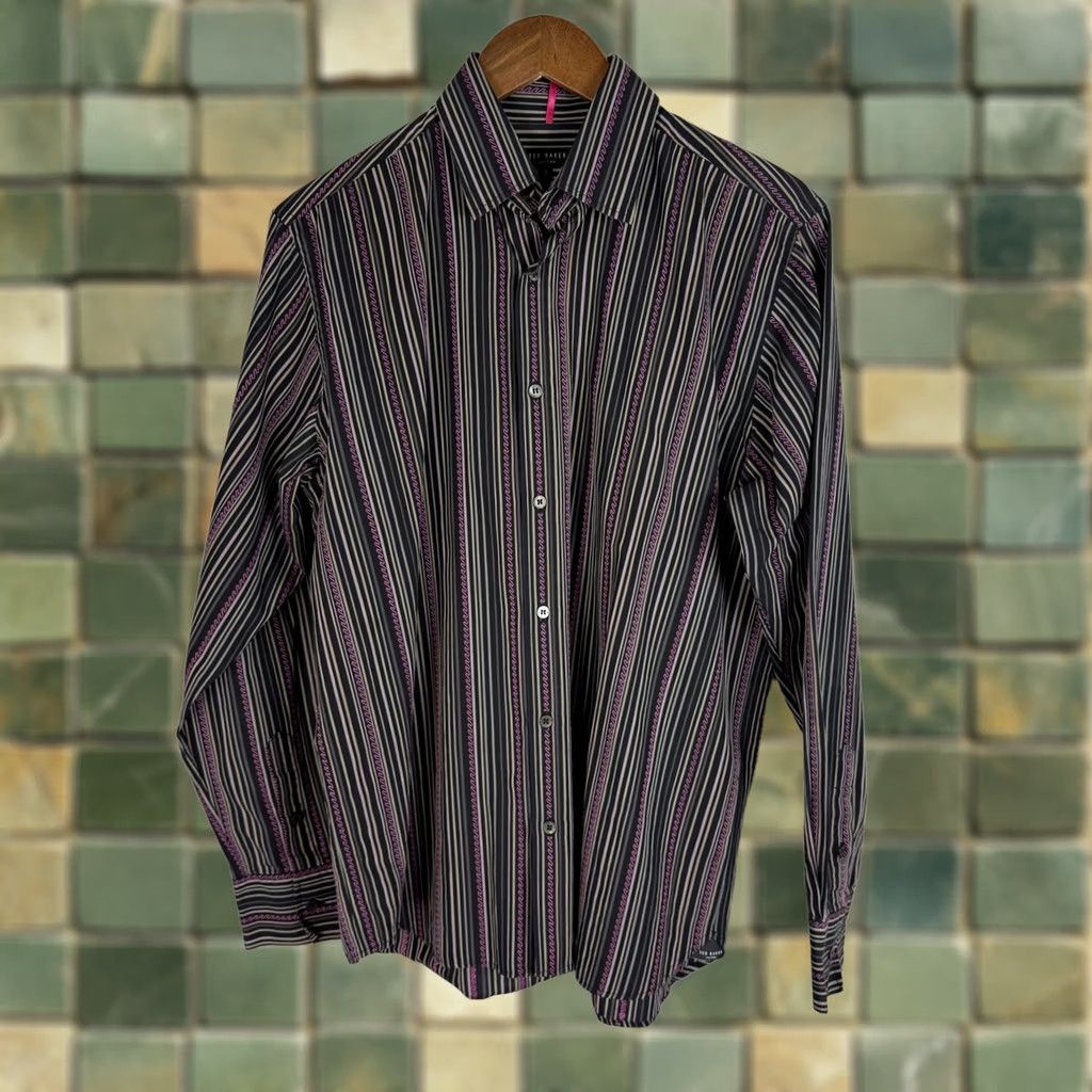 Ted Baker VINTAGE Ted Baker London Mens Shirt Size US M / EU 48-50 / 2 - 1 Thumbnail