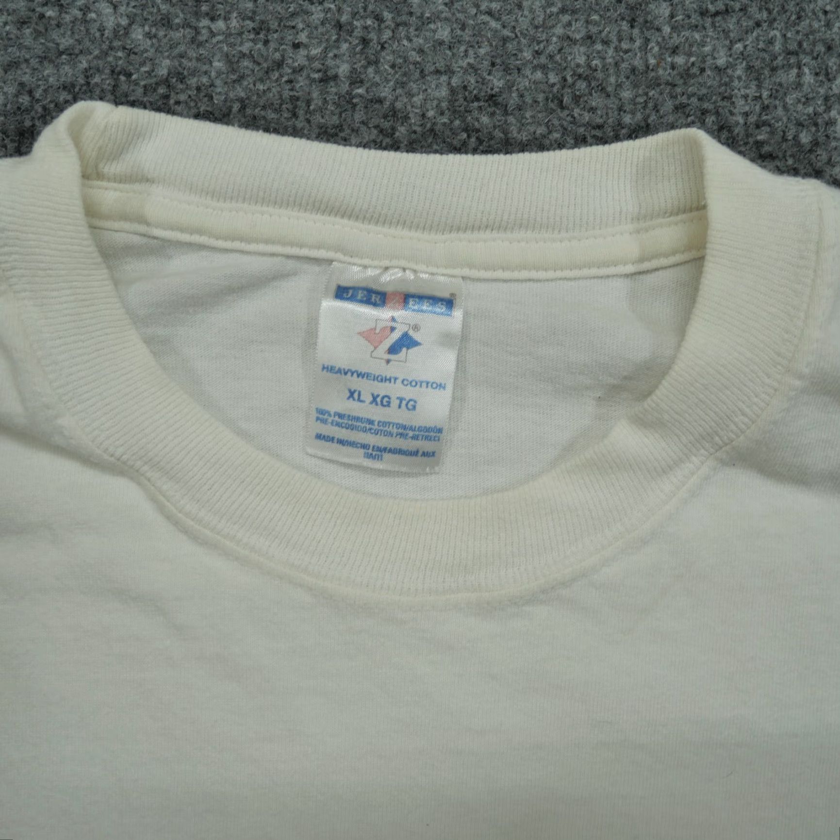 Vintage VINTAGE Jekyl And Hyde T-Shirt Mens XL White Cotton Graphic Print 90s Y2K Shirt Mens Size US XL / EU 56 / 4 - 4 Thumbnail