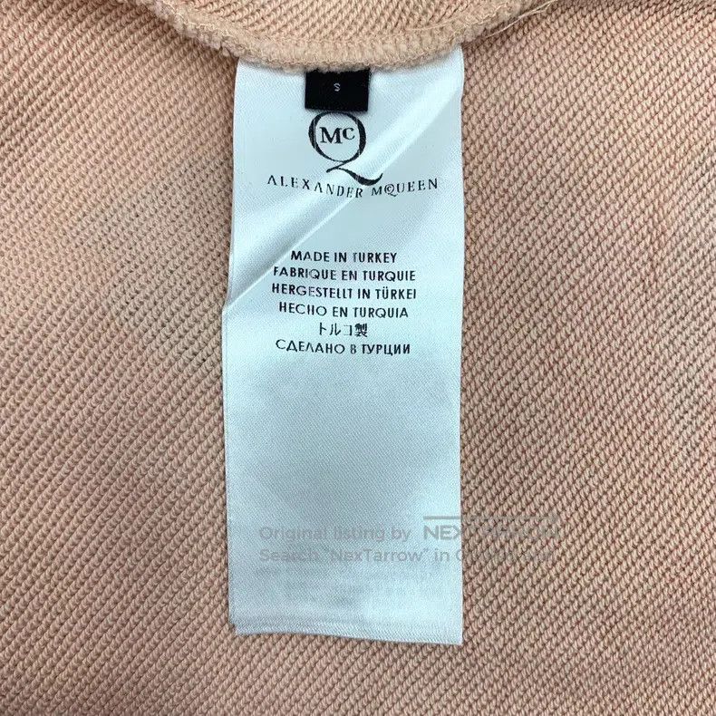 Alexander McQueen Alexander Mcqueen Nude swallow print cotton round-neck lon Size S / US 4 / IT 40 - 6 Thumbnail