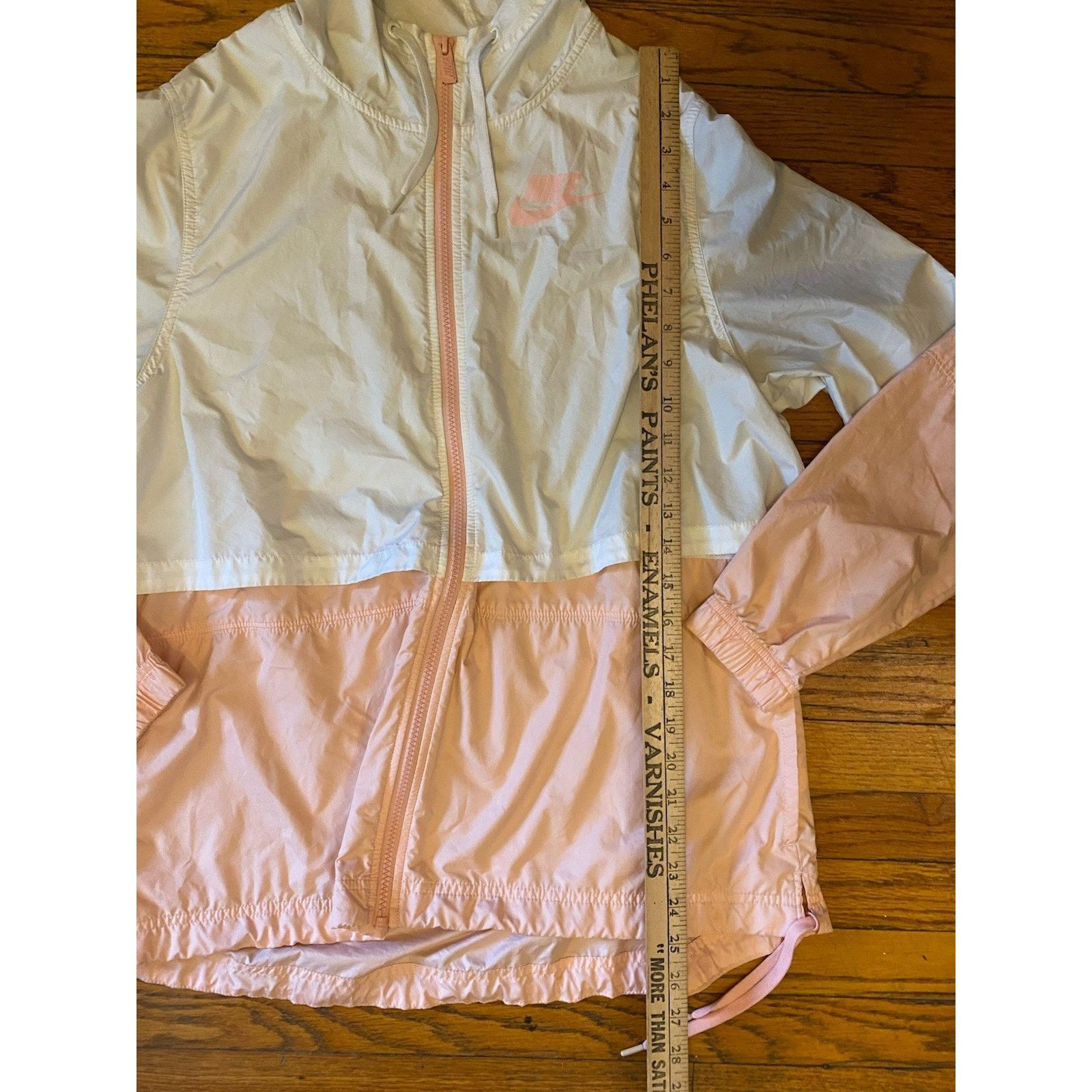 Nike Nike Soft Light Wind Jacket Hood Vented Women’s Medium Pink Size M / US 6-8 / IT 42-44 - 9 Thumbnail