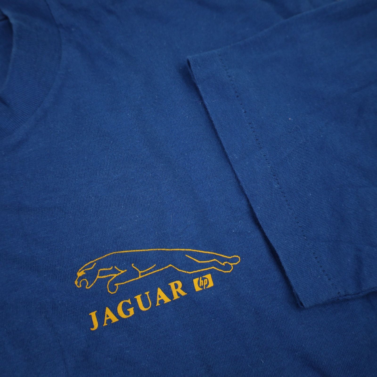 Vintage Vintage 80s Jaguar x HP Graphic T Shirt Size US L / EU 52-54 / 3 - 7 Thumbnail