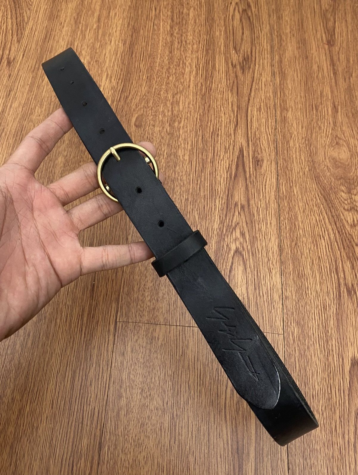 Yohji Yamamoto Yohji yamamoto classic cuir leather belt Size ONE SIZE - 2 Thumbnail
