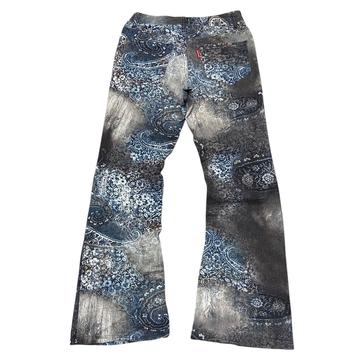 Tornado Mart 00’s Archive Tornado Mart Floral Flared Pants Size US 28 / EU 44 - 10 Thumbnail