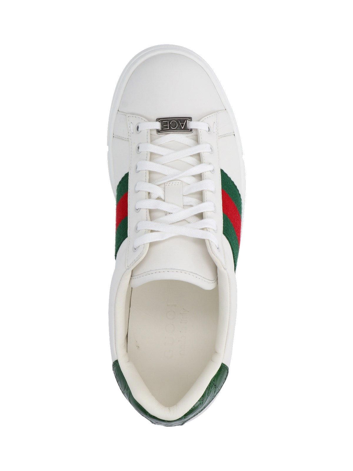 Gucci Gucci Ace sneaker with Web Size 9 Size ONE SIZE - 3 Thumbnail