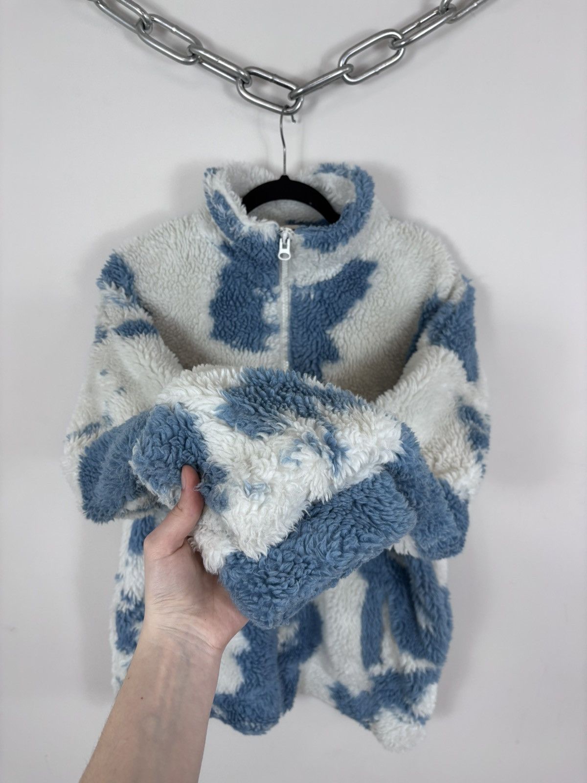 Jaded London Jaded London Cloud Y2K Hype Teddy Fleece Sherpa Jacket Size US M / EU 48-50 / 2 - 8 Thumbnail