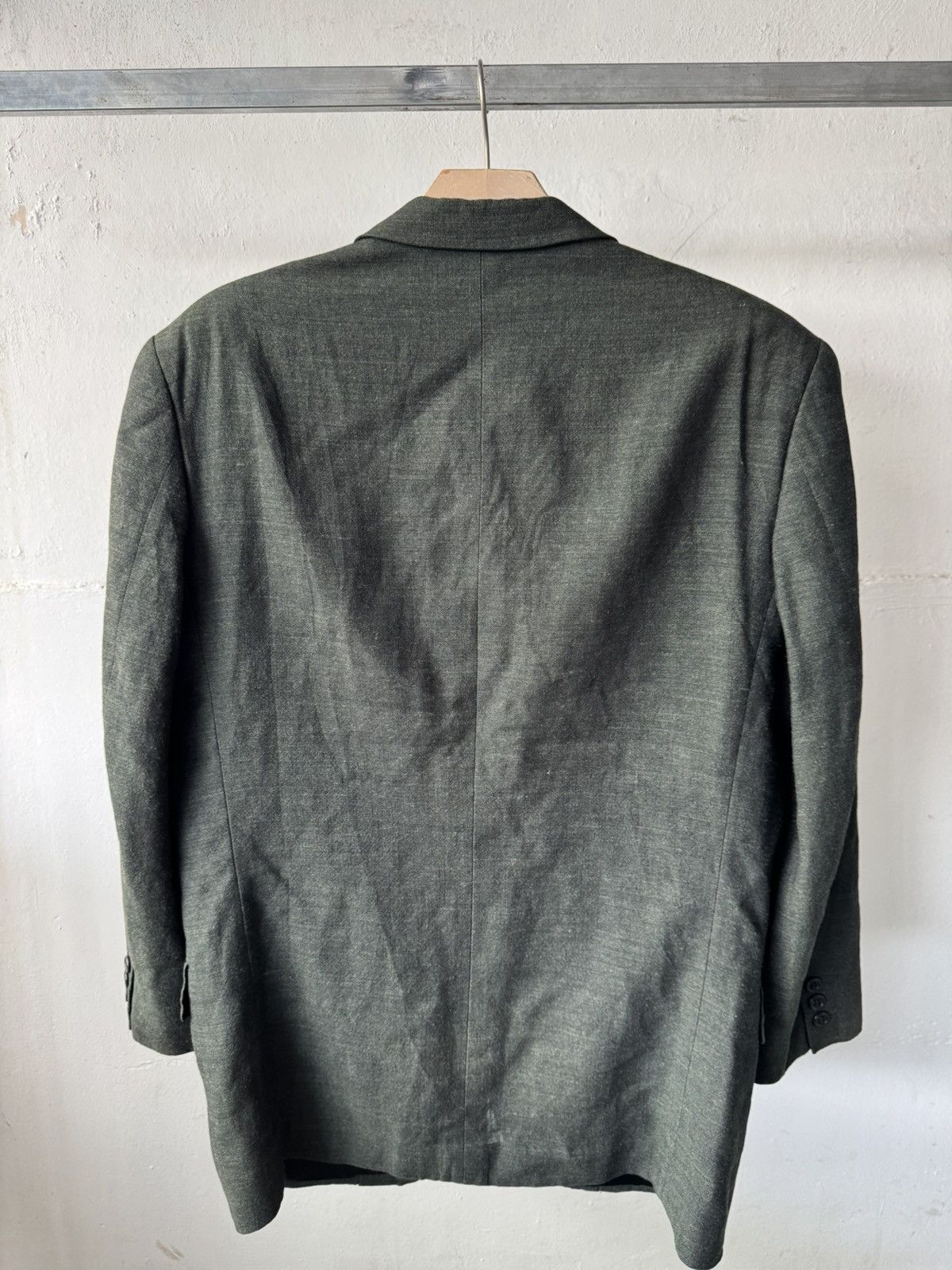 Issey Miyake Issey Miyake Design Studio Cupra Lining Wool Blazer Size US M / EU 48-50 / 2 - 7 Thumbnail