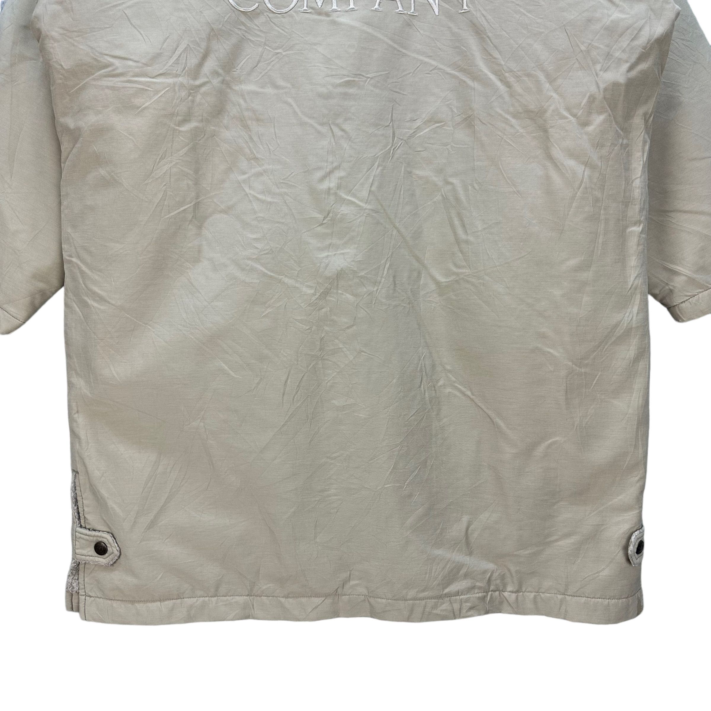 C.P. Company CP COMPANY EMBROIDERY BIG LOGO SHERPA PARKA #8286-001 Size US L / EU 52-54 / 3 - 3 Thumbnail