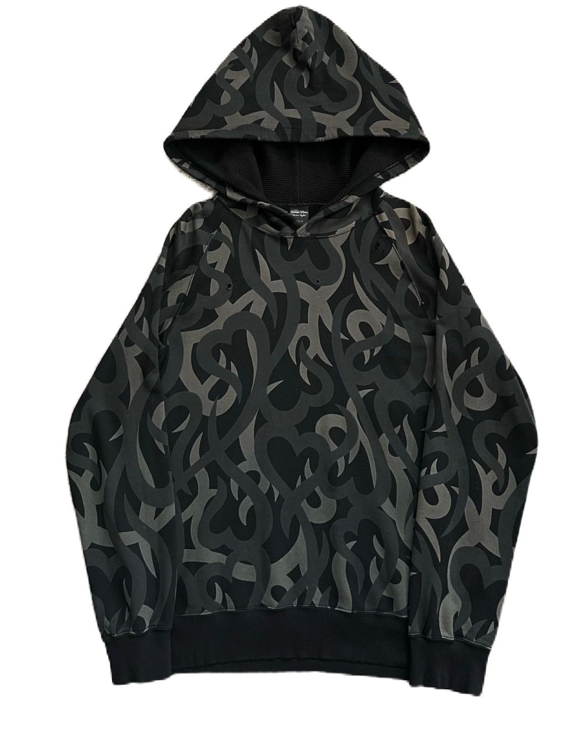 Number (N)ine Number nine tribal camo hoodie | Grailed