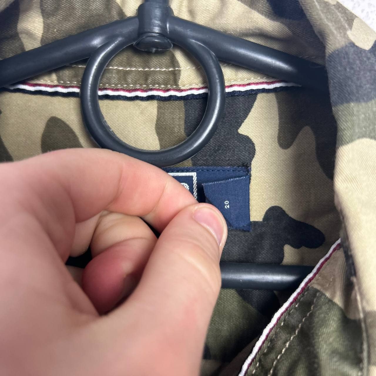 Polo Ralph Lauren Vintage Polo Ralph Lauren Camouflage military y2k shirt Size US L / EU 52-54 / 3 - 5 Thumbnail