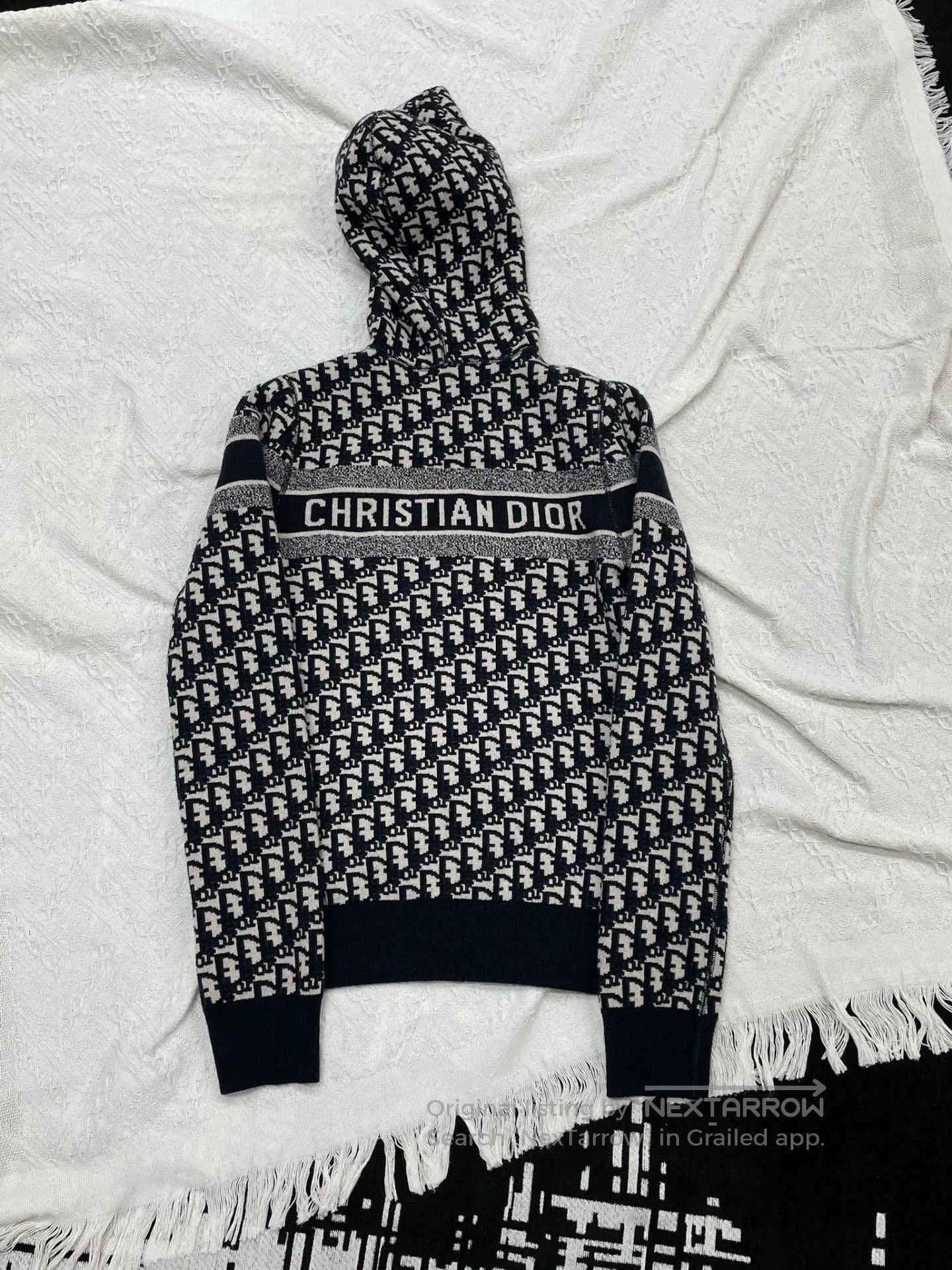 Dior Zip-Up Patterned Hoodie with Matching Pants. Size US S / EU 44-46 / 1 - 3 Thumbnail