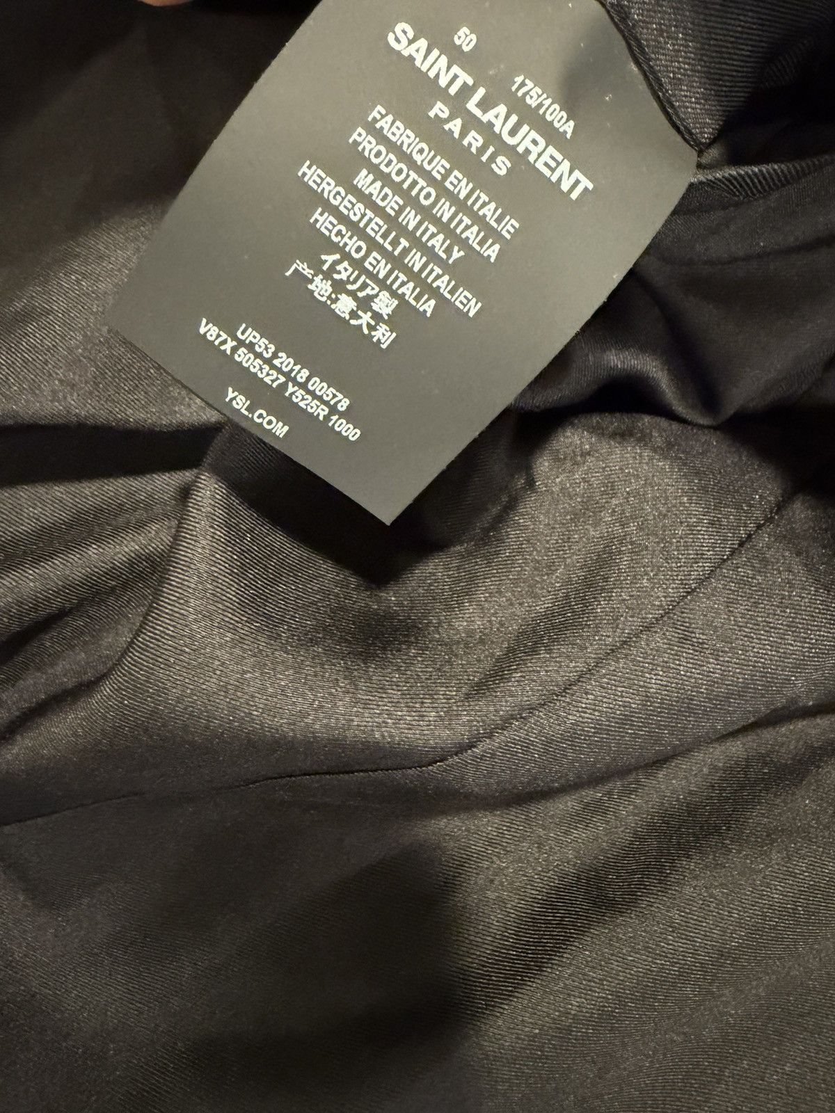 Saint Laurent Paris Saint laurent mens velvet blazer 50/40. $3860 Size US M / EU 48-50 / 2 - 7 Thumbnail