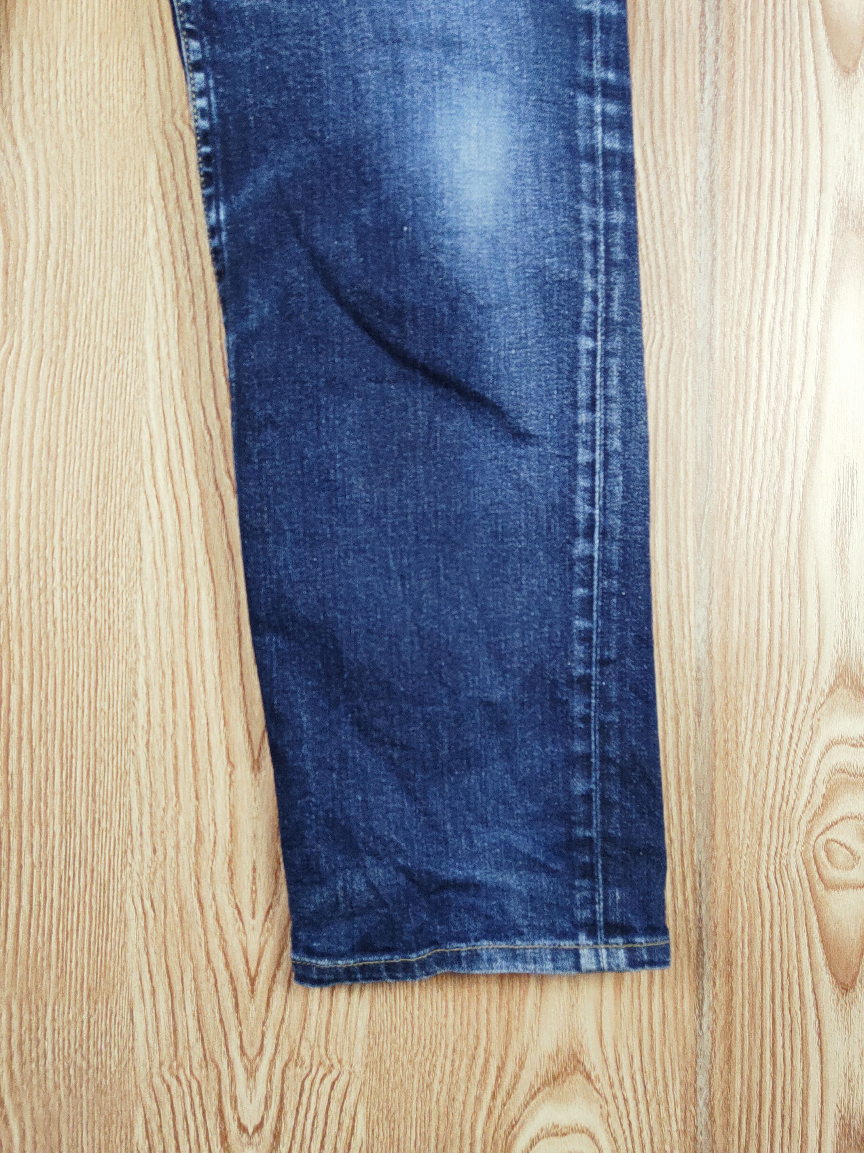 Japanese Brand Japanese Brand Dark Blue Distressed Ripped Jeans #S2692 Size US 34 / EU 50 - 7 Thumbnail