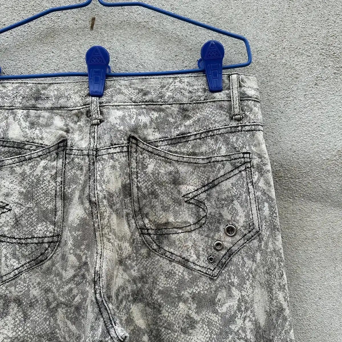 Seditionaries FLARES‼️SEMATIC DESIGN JEAN SNAKE SKIN TROUSERS BOOTCUT PANT Size US 30 / EU 46 - 18 Thumbnail