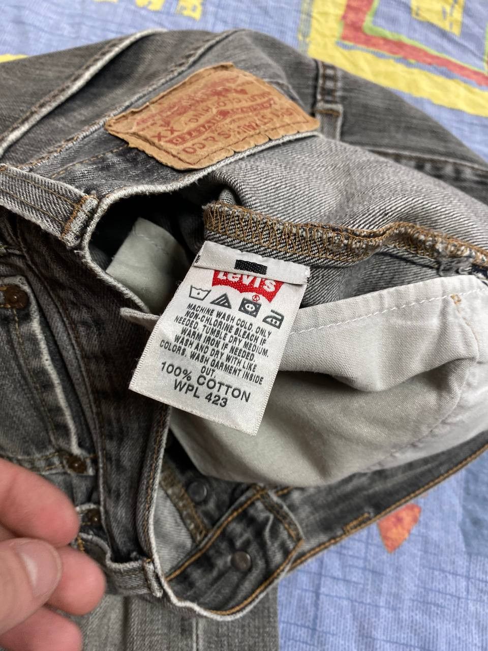 Levi's Levi's Jeans 501 Faded Denim Size US 32 / EU 48 - 18 Thumbnail