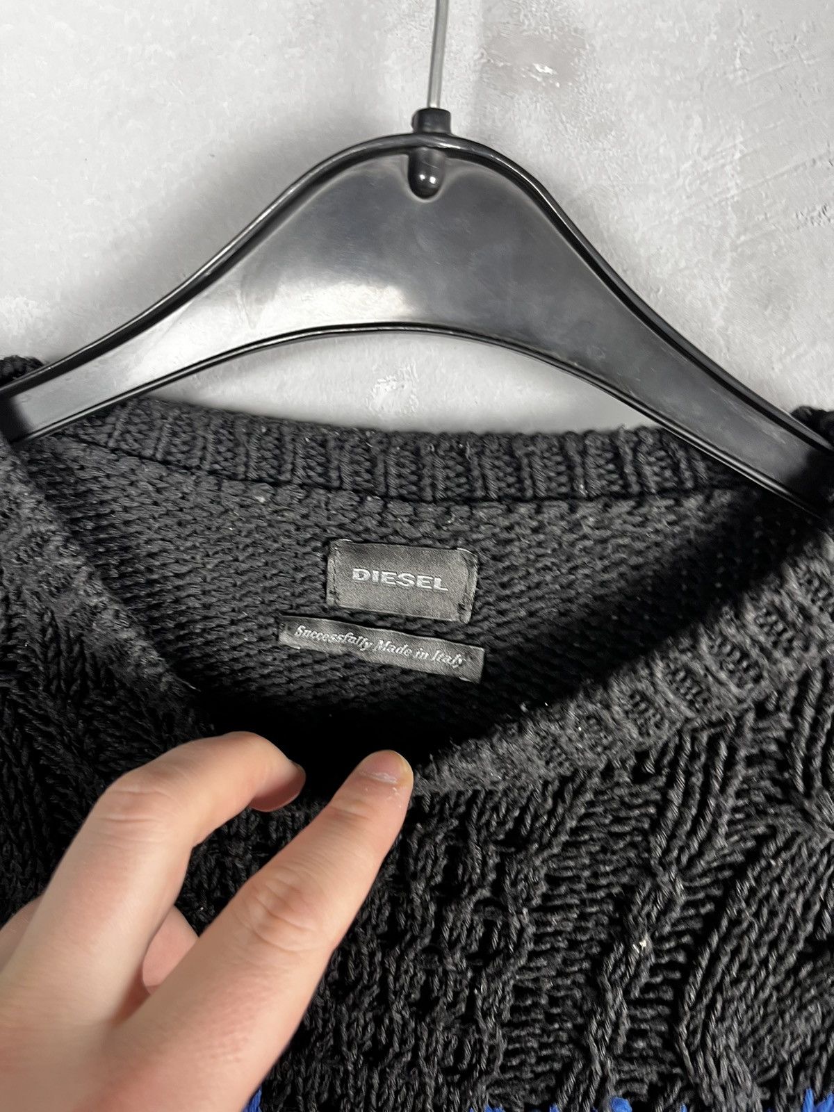 Diesel Diesel knit sweater size xl Size US XL / EU 56 / 4 - 4 Thumbnail