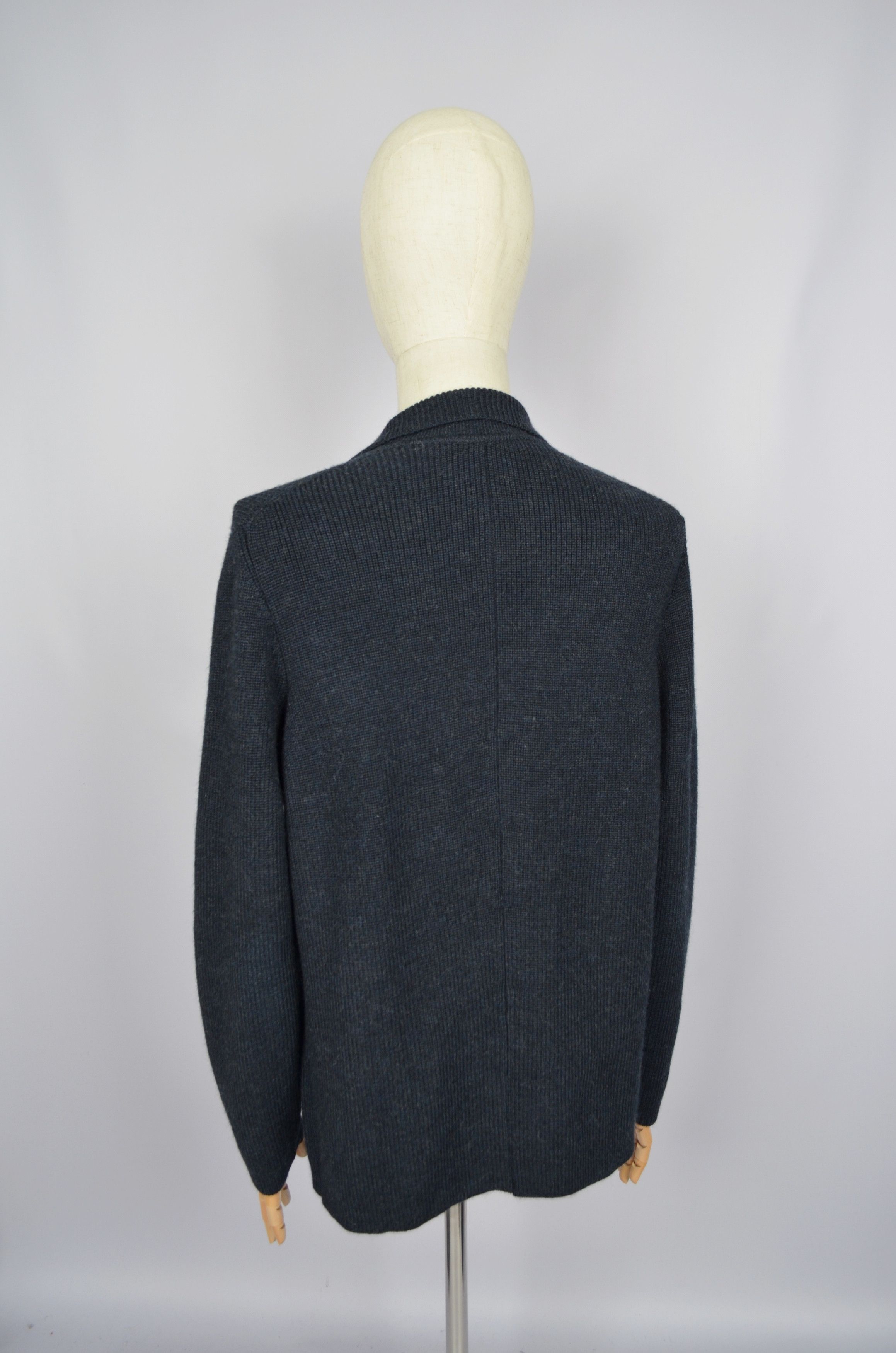 Designer × Roberto Collina Roberto Collina Double Breasted Sweater Cardigan Wool Sz 54 Size US XL / EU 56 / 4 - 7 Thumbnail