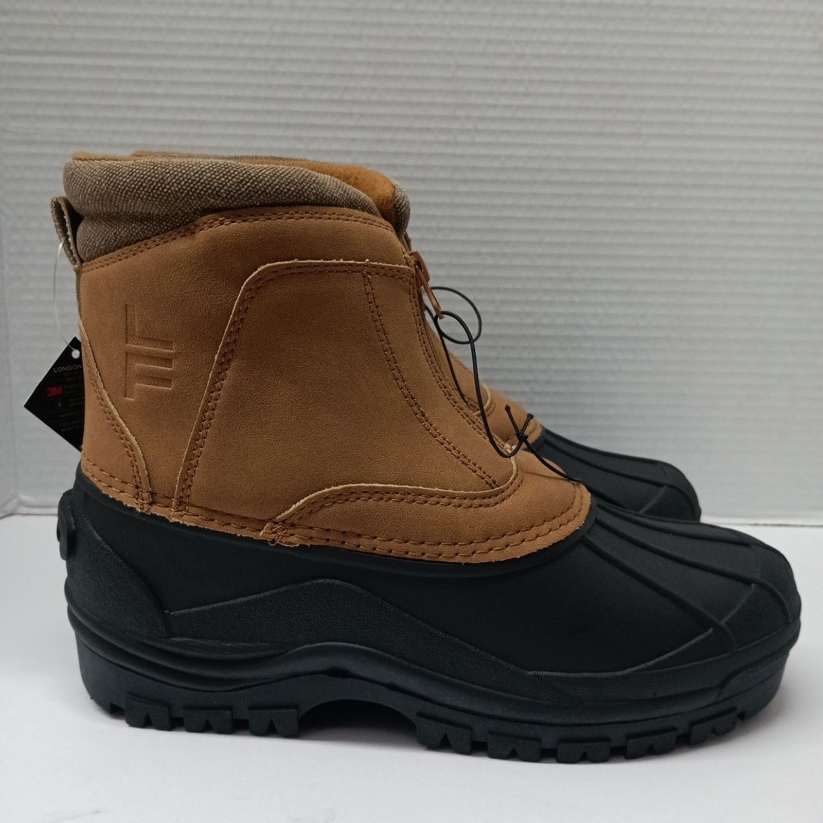London Fog London Fog LFM-Holborn Winter Boot Brown/Black Men's Size 7M Size US 7 / EU 40 - 1 Thumbnail