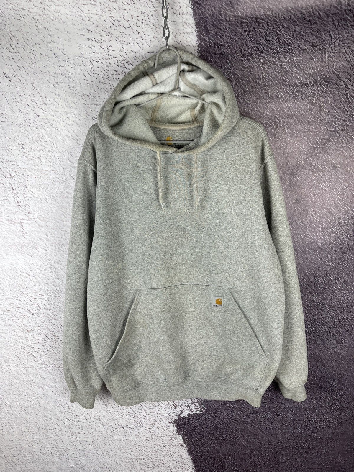 Carhartt Carhartt vintage grey oversized pocket logo hoodie Size US M / EU 48-50 / 2 - 2 Thumbnail