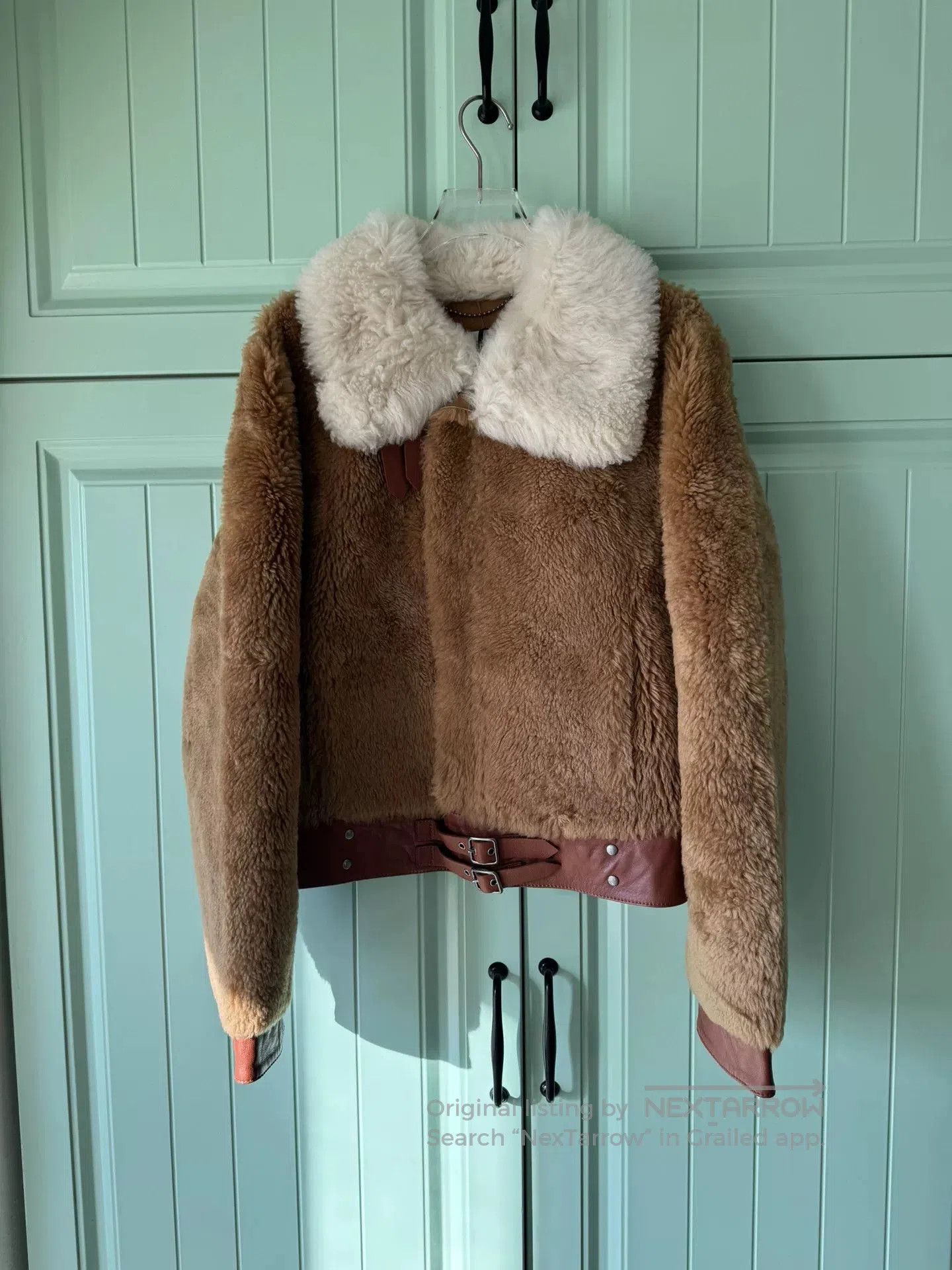 Coach COACH Short Fur Leather Coat. Size XL / US 12-14 / IT 48-50 - 1 Thumbnail