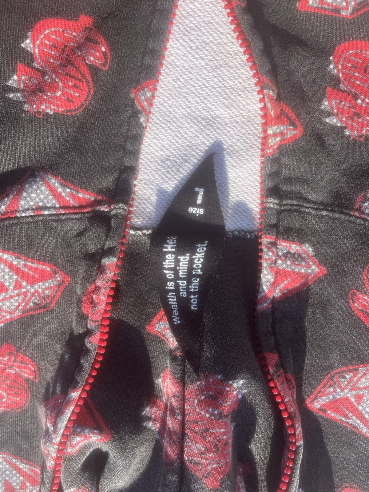 Billionaire Boys Club Billionaire Boys Club Ice Cream Hoodie Black / Red – Size L Size US L / EU 52-54 / 3 - 5 Thumbnail