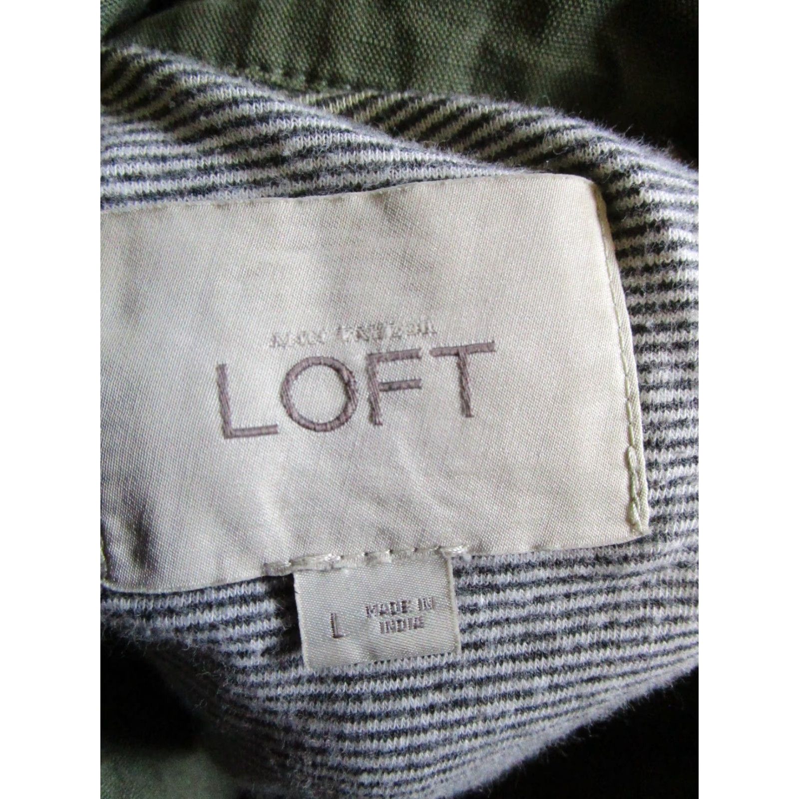 Cotton On VINTAGE Cotton Womens Parka Jacket Long Sleeve Solid Green Medium Canvas 90s Womens Size L / US 10 / IT 46 - 3 Thumbnail