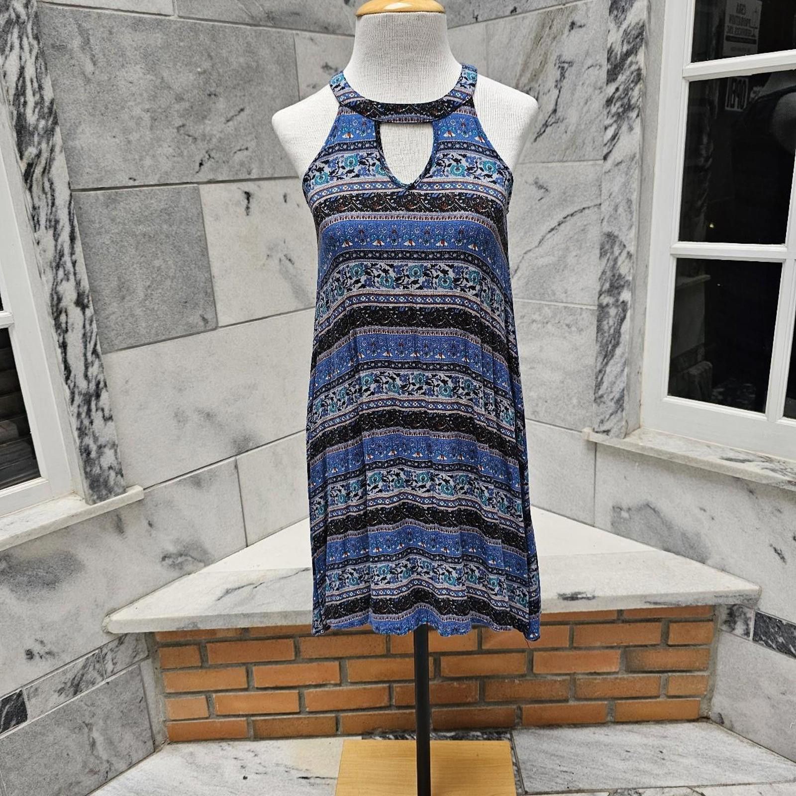 Designer Altar'd State Women's Blue and Multicolored Boho Dress Size S / US 4 / IT 40 - 1 Thumbnail