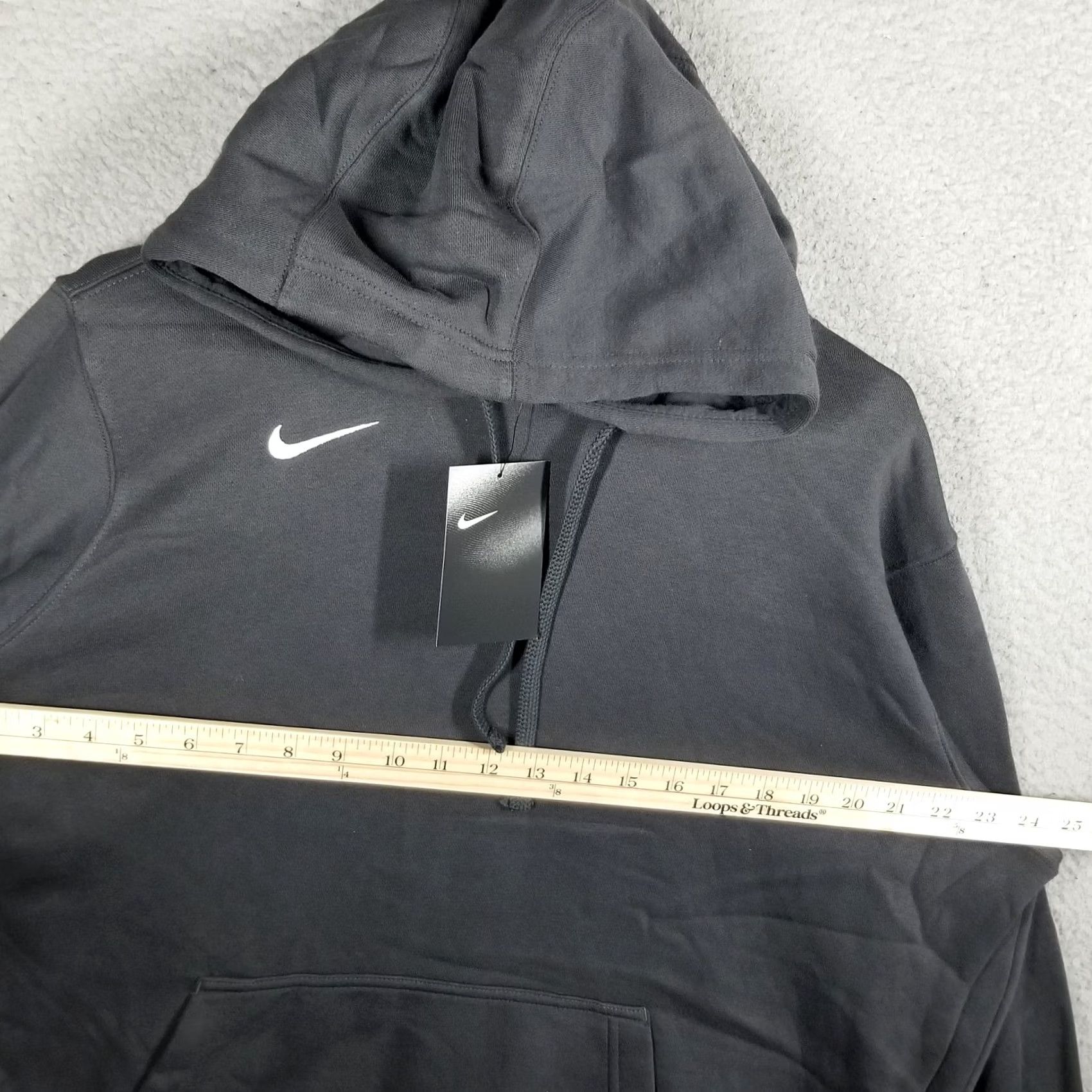 Nike Nike Hoodie Mens Large Club Fleece Employee Issue Team Swoosh 835585-060 Gray Cloud Size US L / EU 52-54 / 3 - 7 Thumbnail