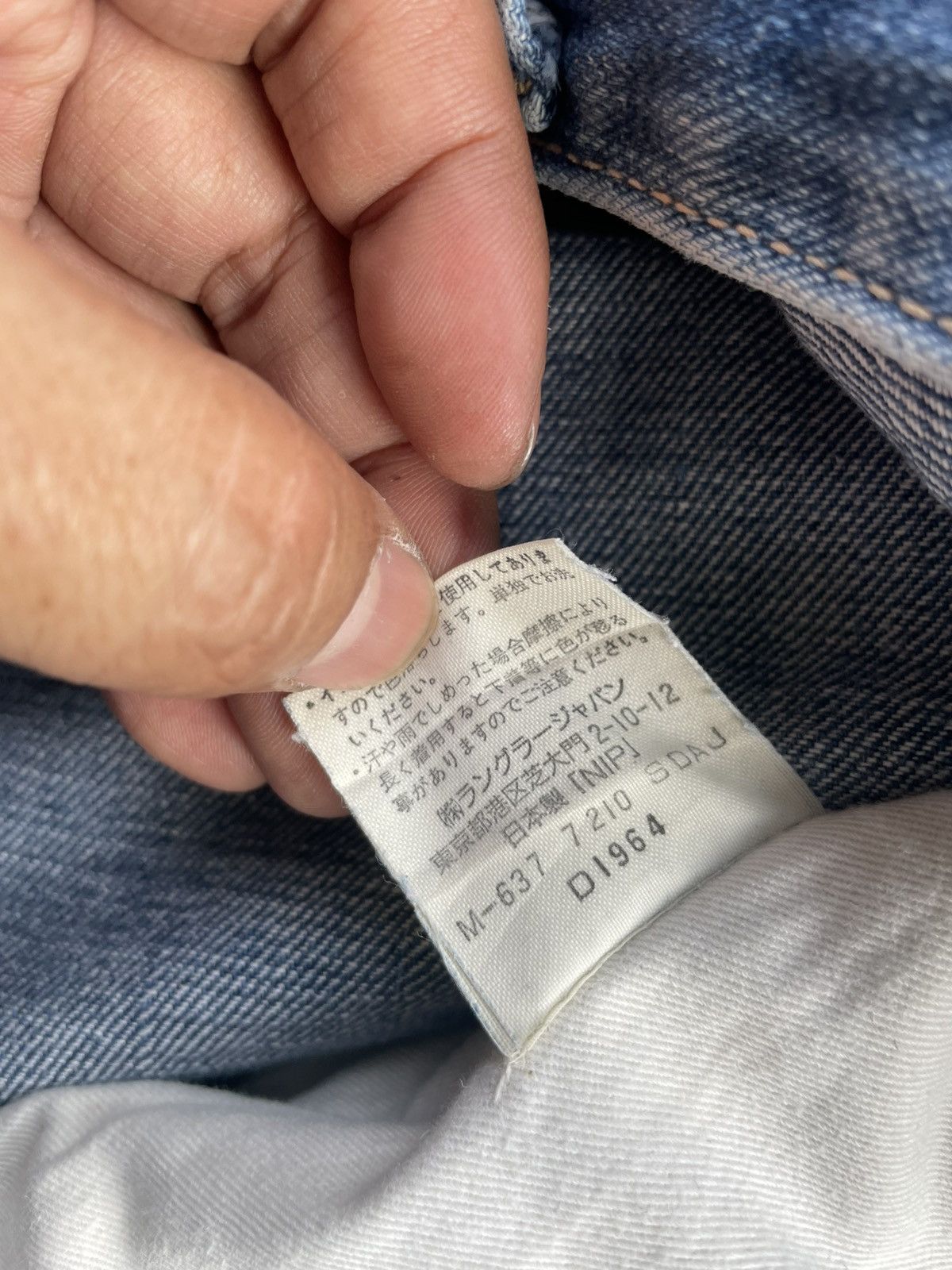 Wrangler Vintage Wrangler Blue Bell Selvedge Denim Size US 31 - 20 Thumbnail