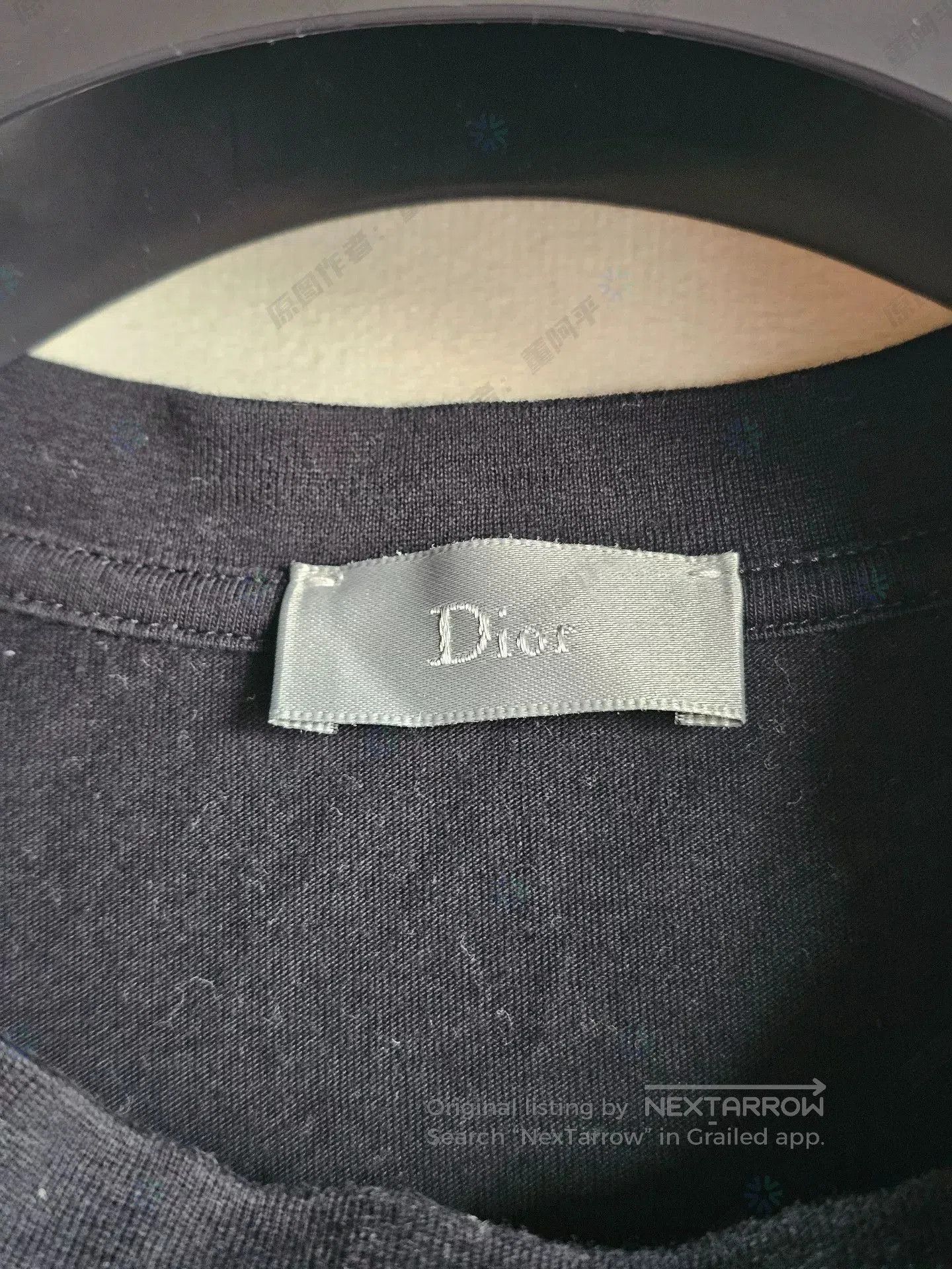 Dior Dior Black Logo Short Sleeve T-Shirt. Size US XS / EU 42 / 0 - 3 Thumbnail