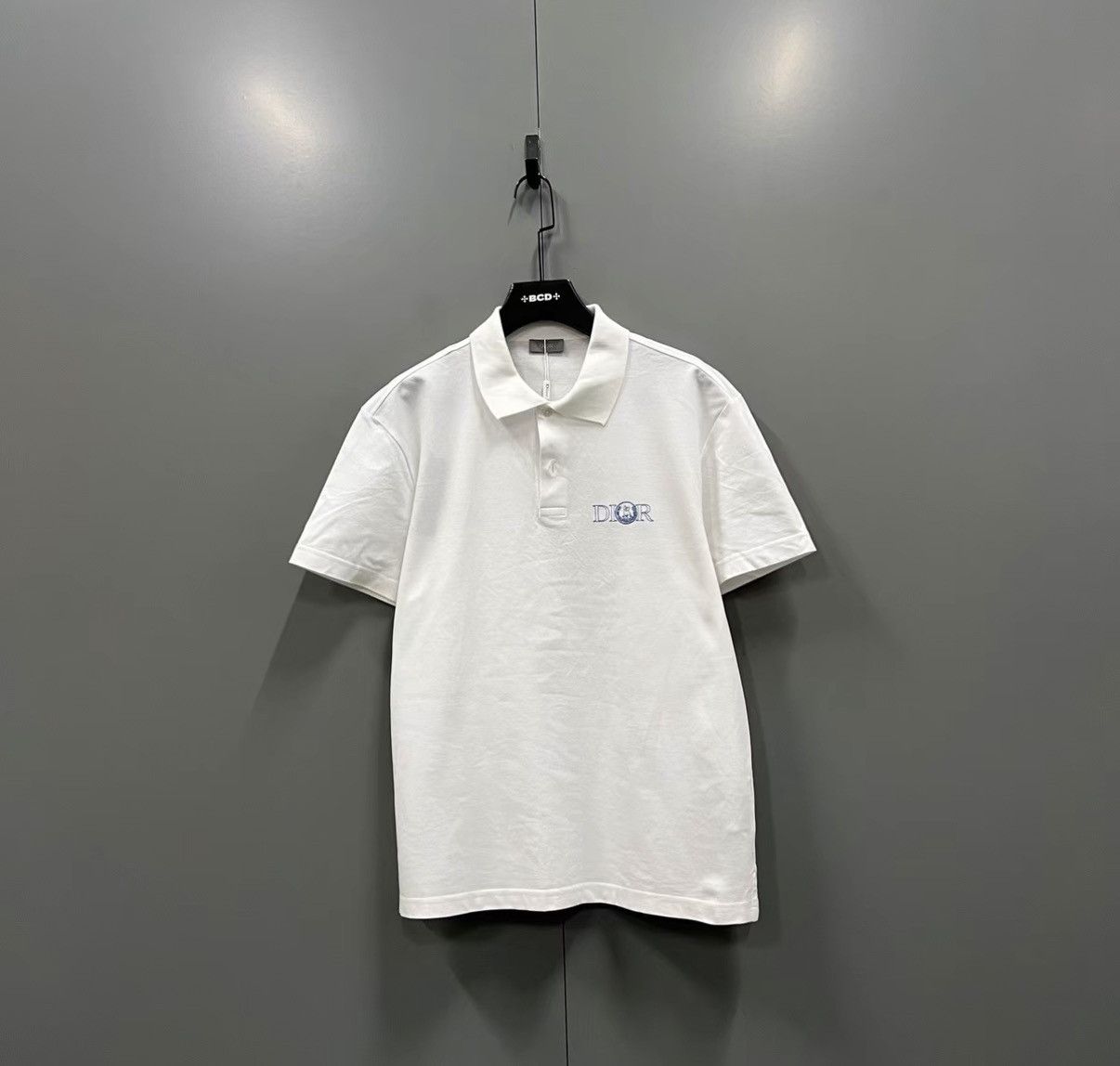 Dior Dior × HYLTON NEL Short Sleeve Polo Shirt J41 Size US M / EU 48-50 / 2 - 1 Thumbnail