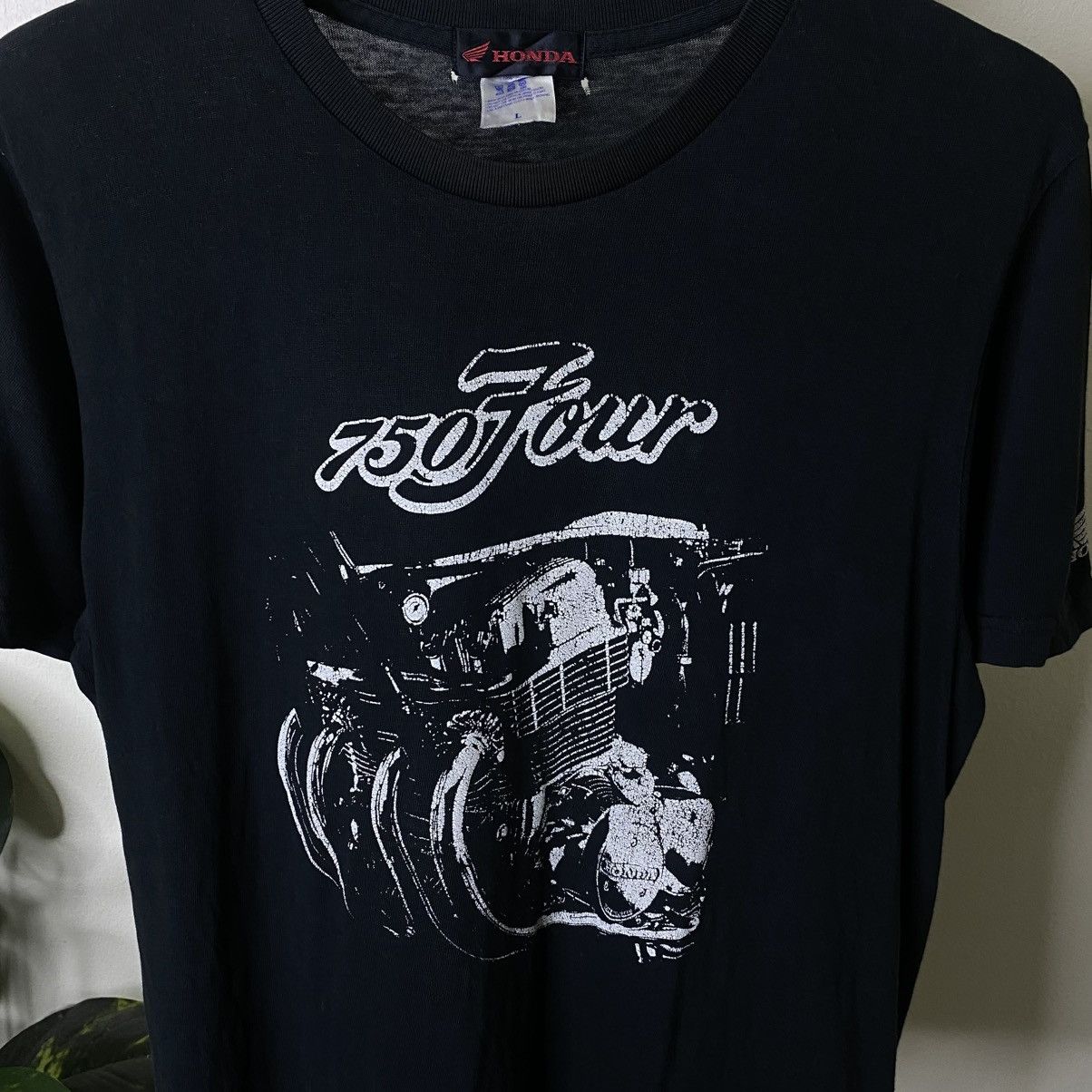Honda Vintage Y2K Honda CB750 Four Promo T Shirt Size US M / EU 48-50 / 2 - 2 Thumbnail