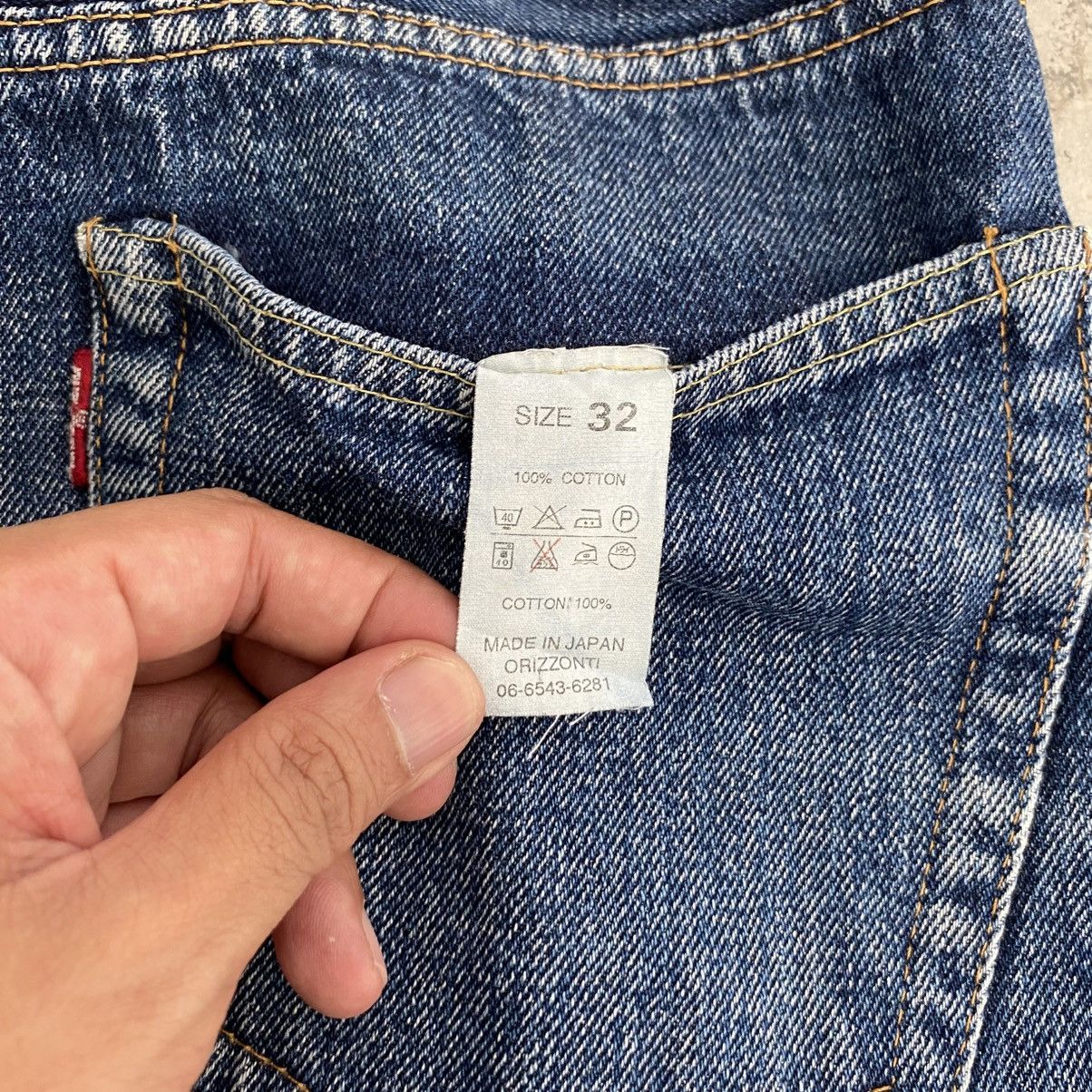 Denime Vintage 90’s Denime Japan Faded Blue Selvedge Jeans Size US 30 / EU 46 - 15 Thumbnail