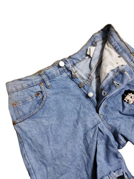 Too Cute Guetta Bros. × Vintage Vintage 1993 Too Cute Betty Boop Jeans Size 30" / US 8 / IT 44 - 3 Thumbnail