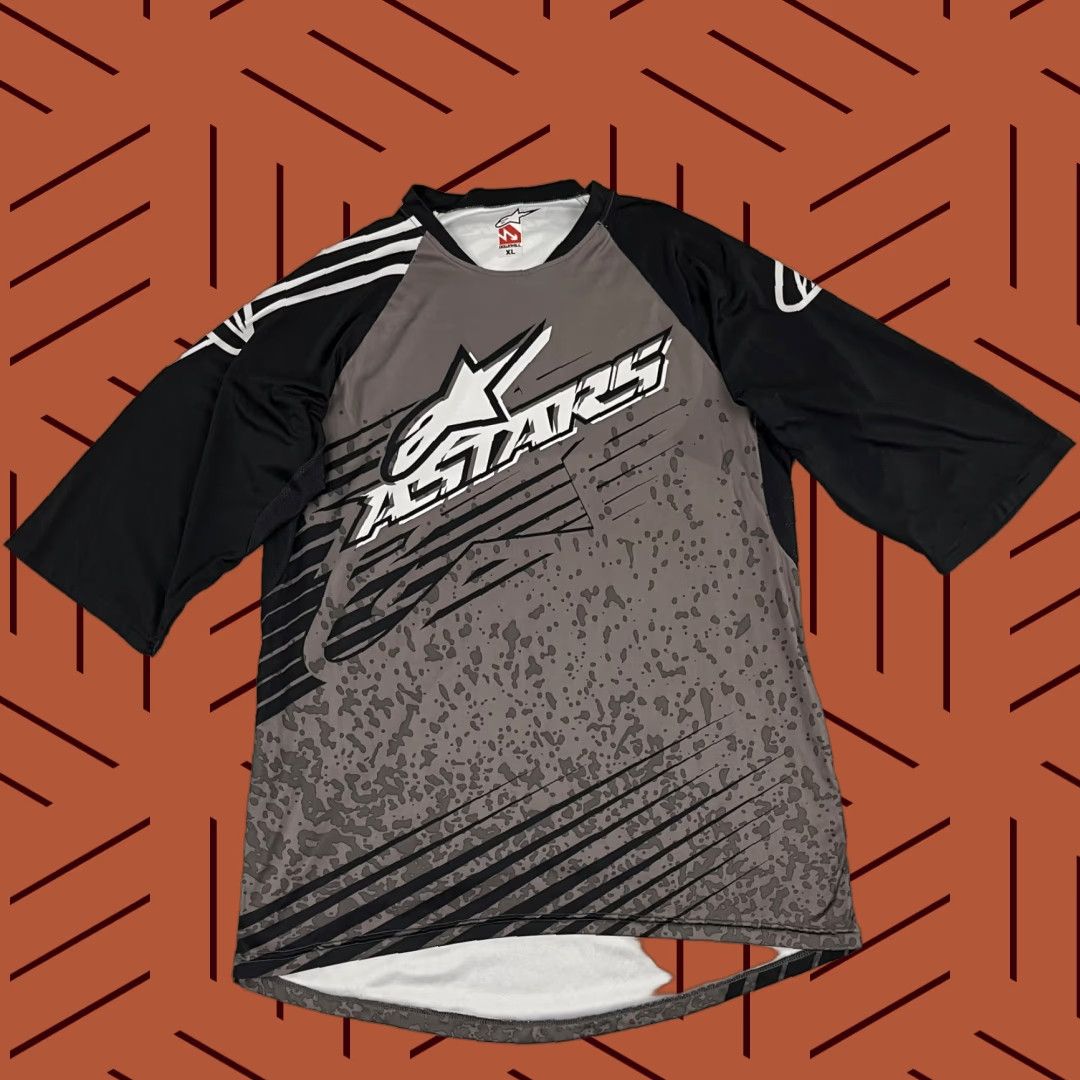 Alpinestars Alpinestars Sight Mercury Jersey Shirt Adult Mens XL BMX Off Road Motorsports Size US XL / EU 56 / 4 - 1 Thumbnail