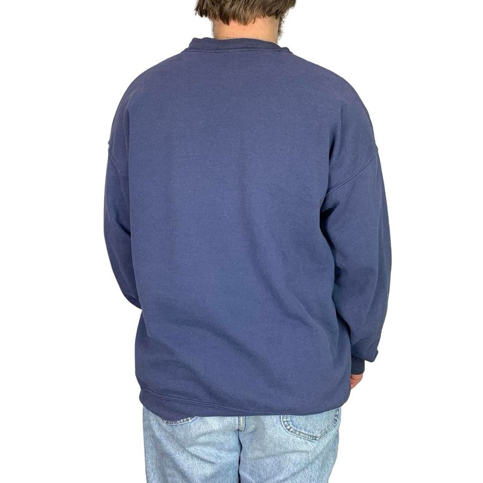 Vintage Vintage 90s Baggy Faded Patriotic Crewneck Sweatshirt Size US XL / EU 56 / 4 - 3 Thumbnail
